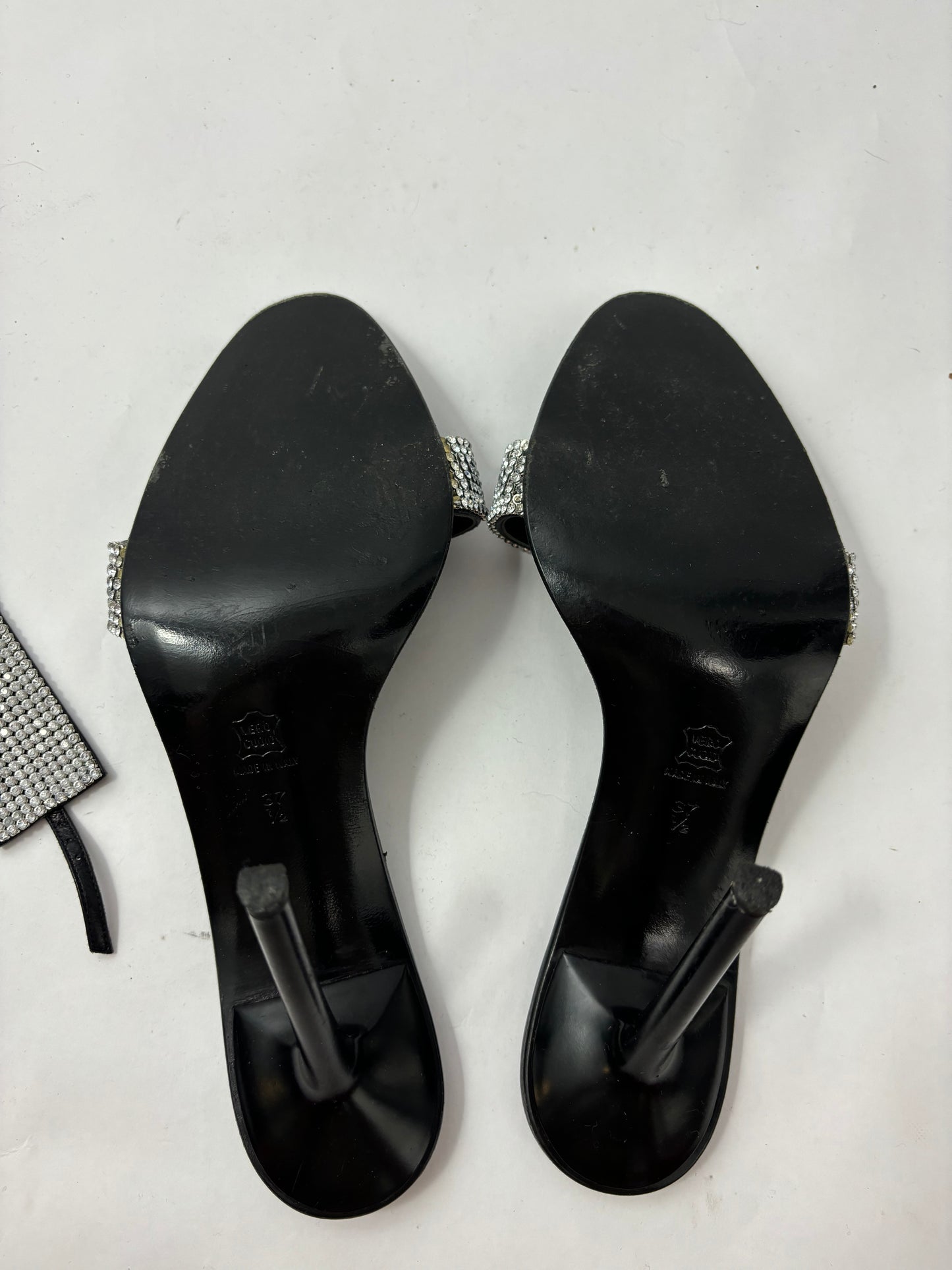 Diego Dolcini Rhinestone Sandals 37.5