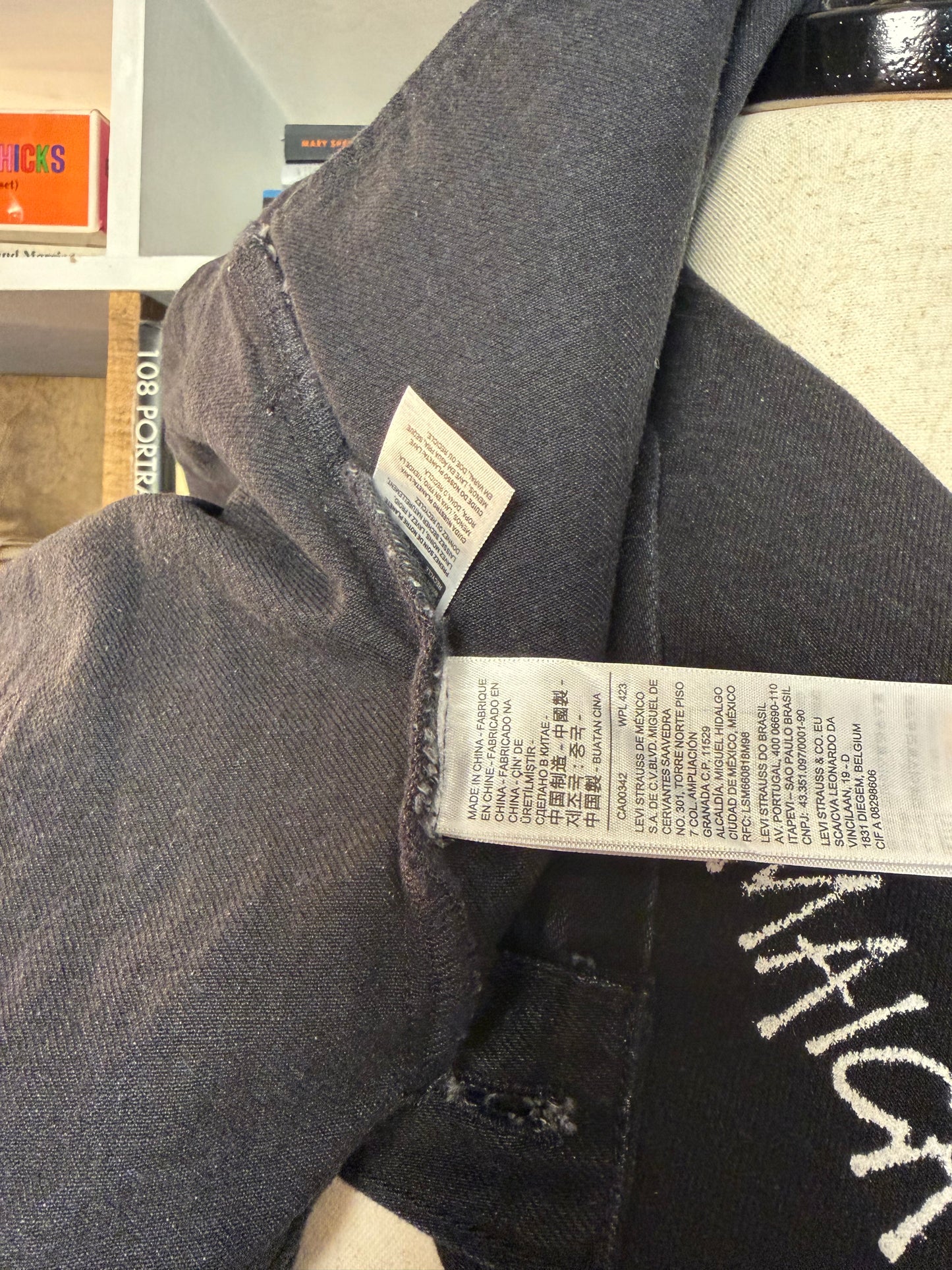 Levi's x DENIM TEARS Stussy Our Legacy Paint Patch Jacket