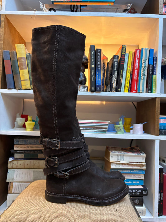 Miu Miu Suede Boots 36
