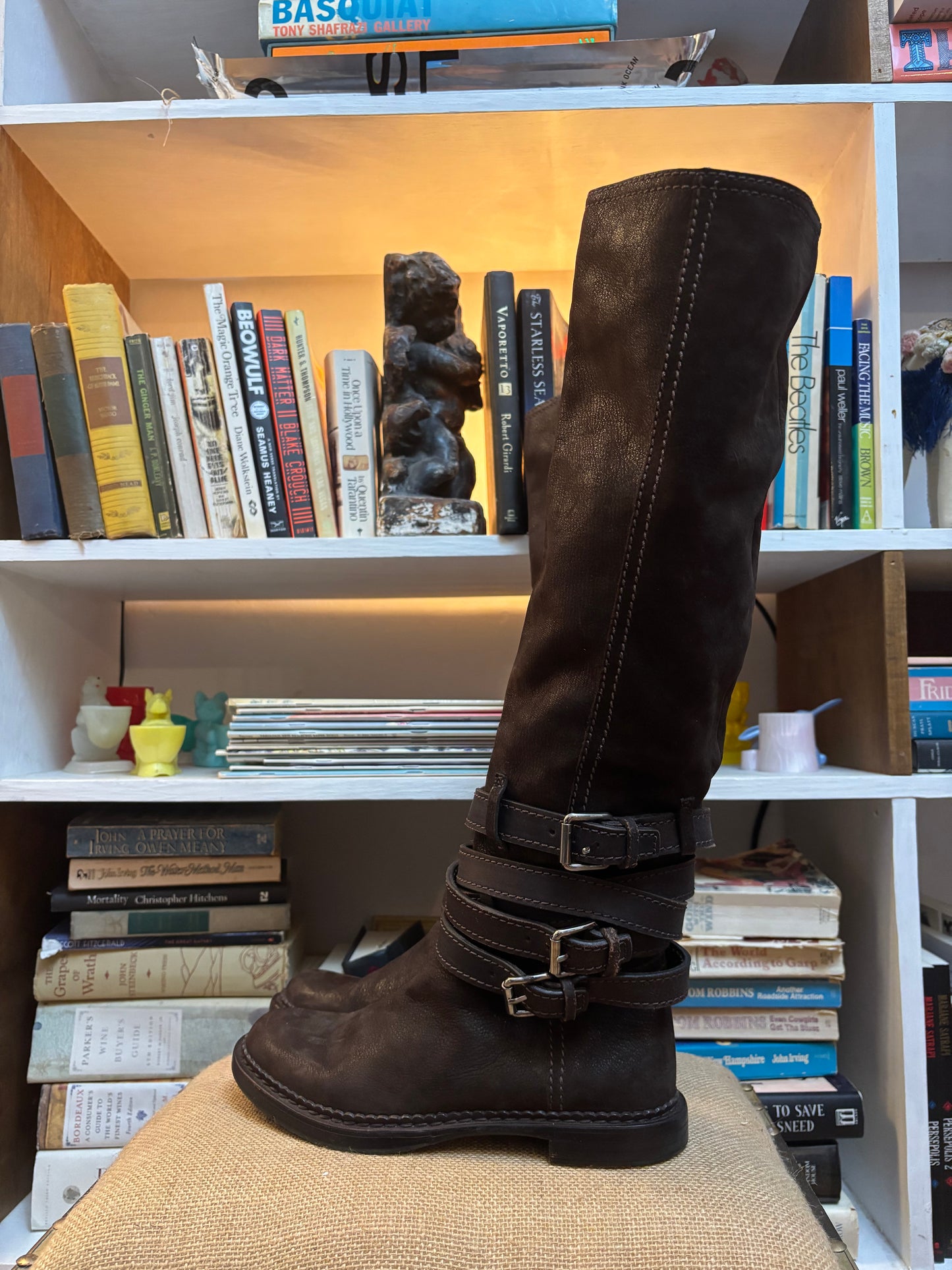 Miu Miu Suede Boots 36
