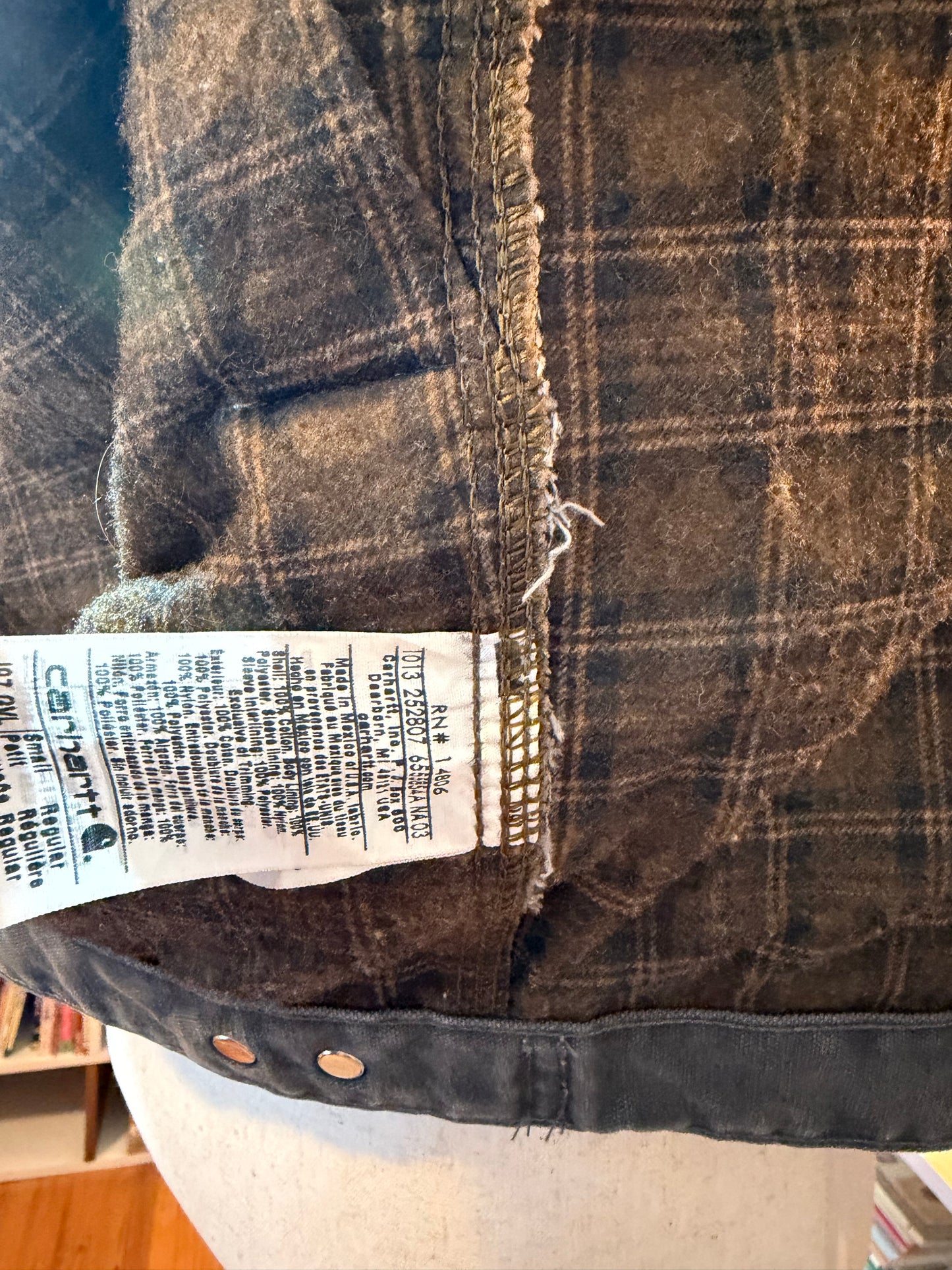 Carhartt J97 GVL Detroit Blanket Lined Jacket