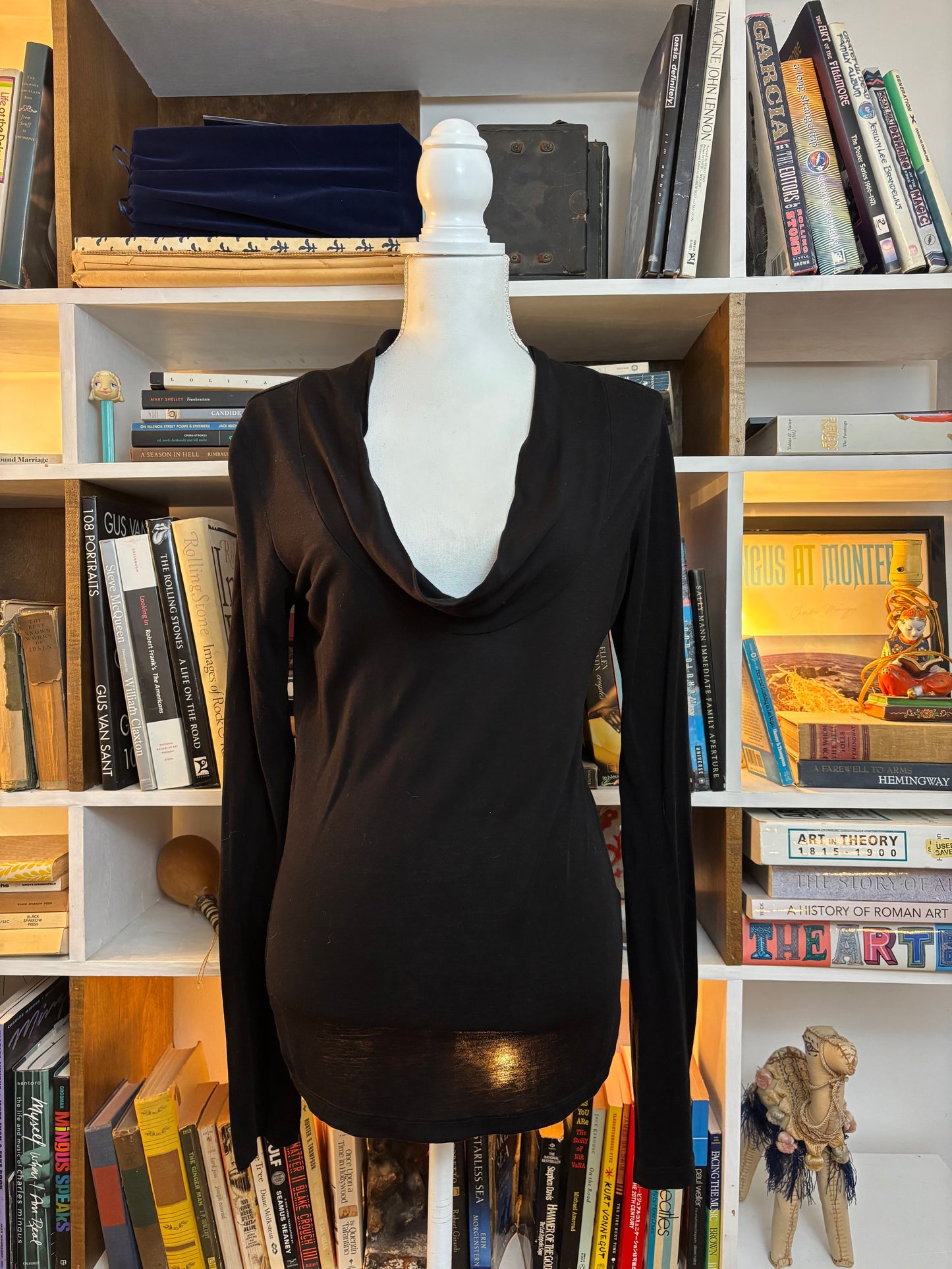 James Perse Cowl Neck Top