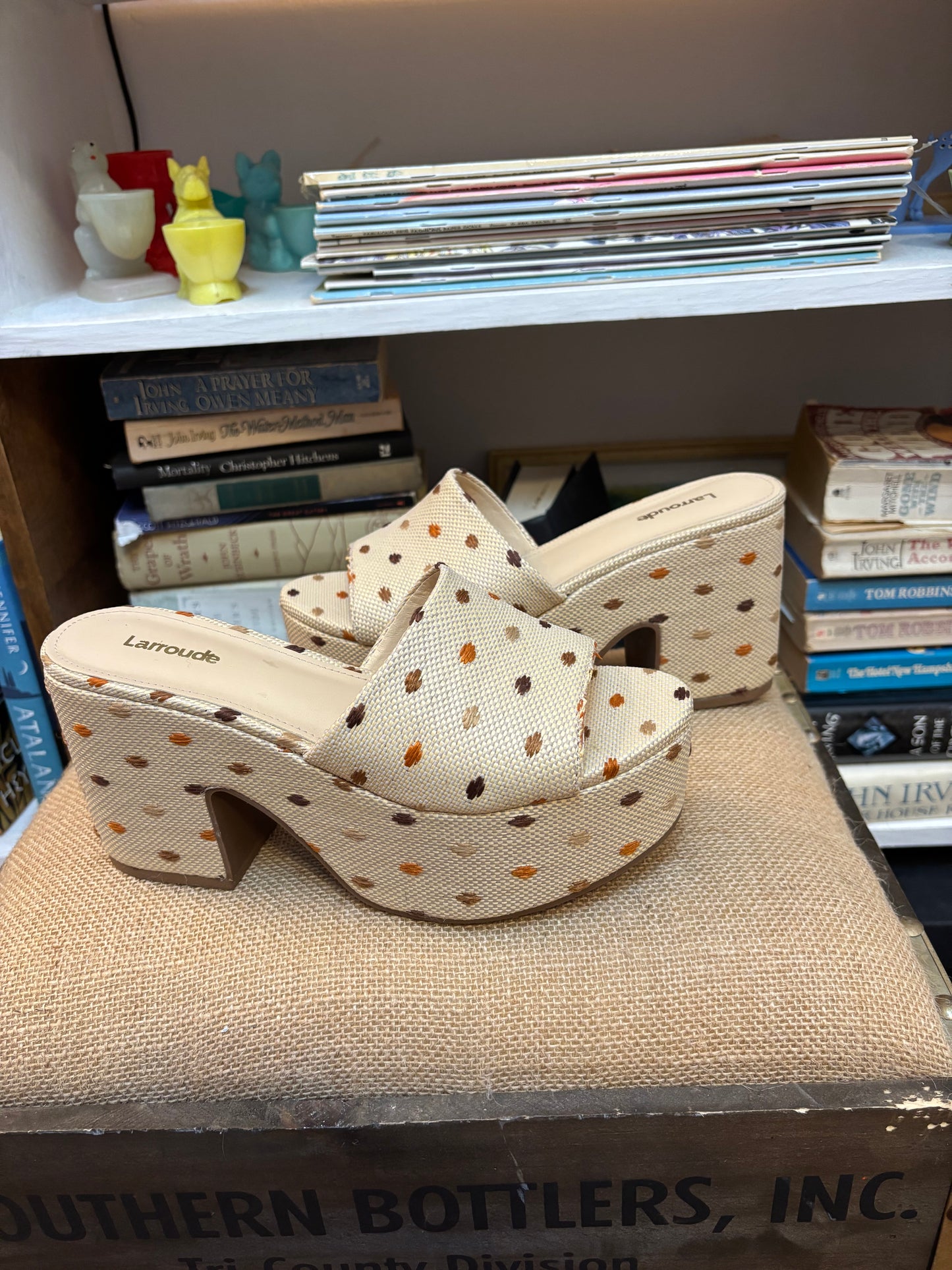 Larroude Miso Platform Sandals 6