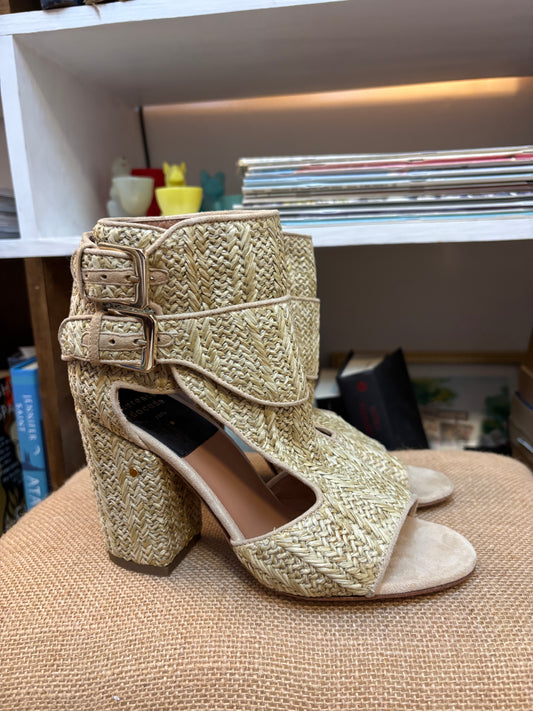 Laurence Dacade Raffia Sandals 36