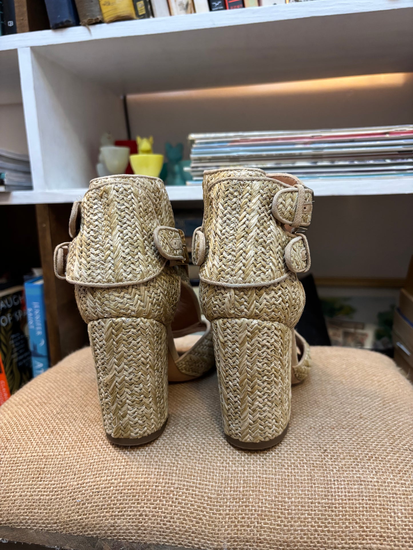 Laurence Dacade Raffia Sandals 36
