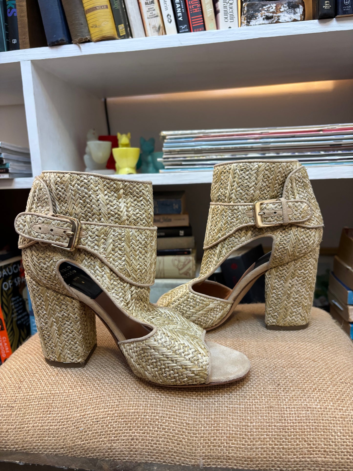 Laurence Dacade Raffia Sandals 36