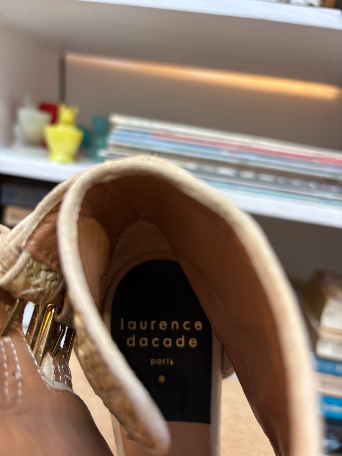 Laurence Dacade Raffia Sandals 36
