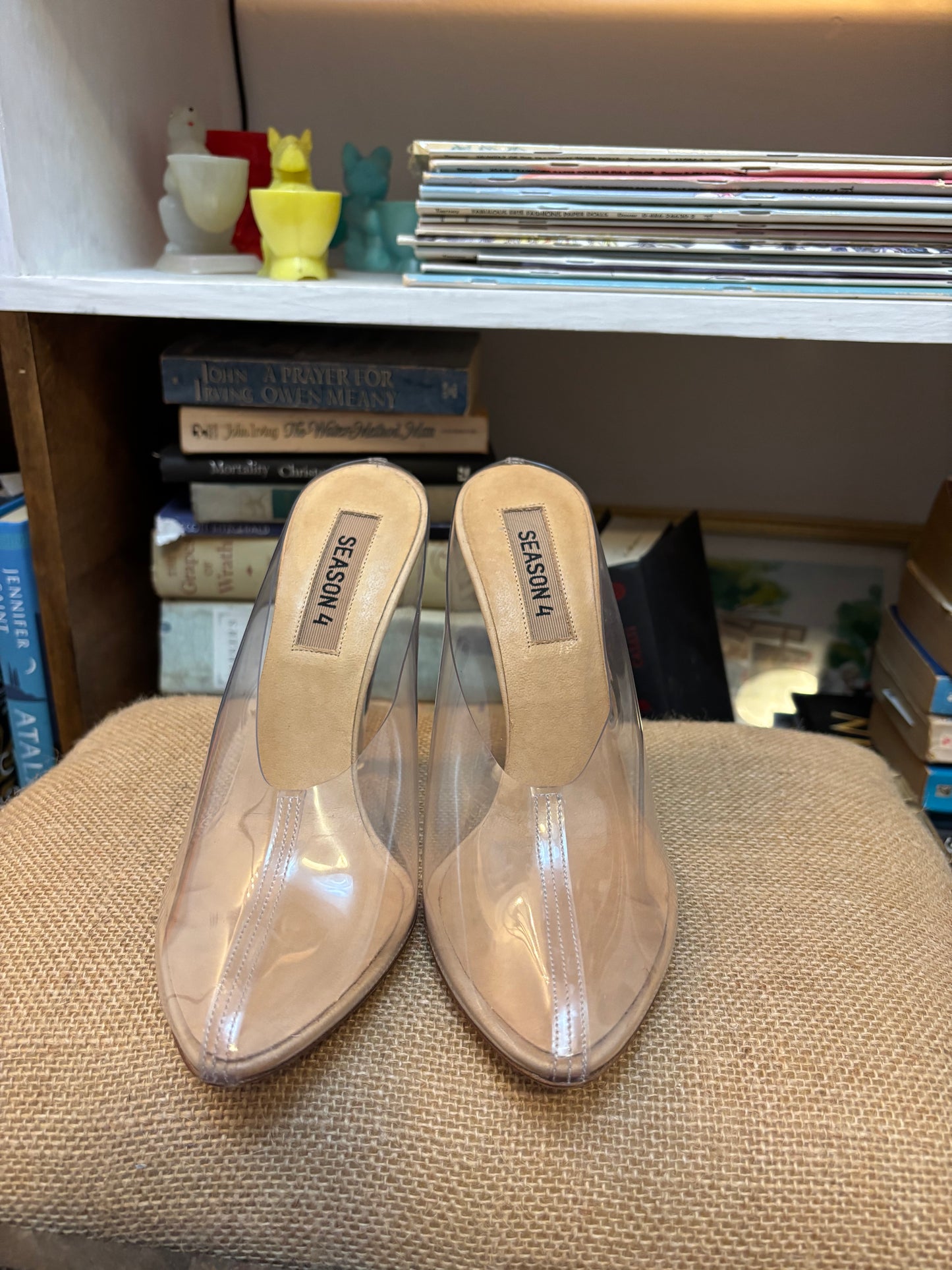 Yeezy Season 4 Clear Mules 37