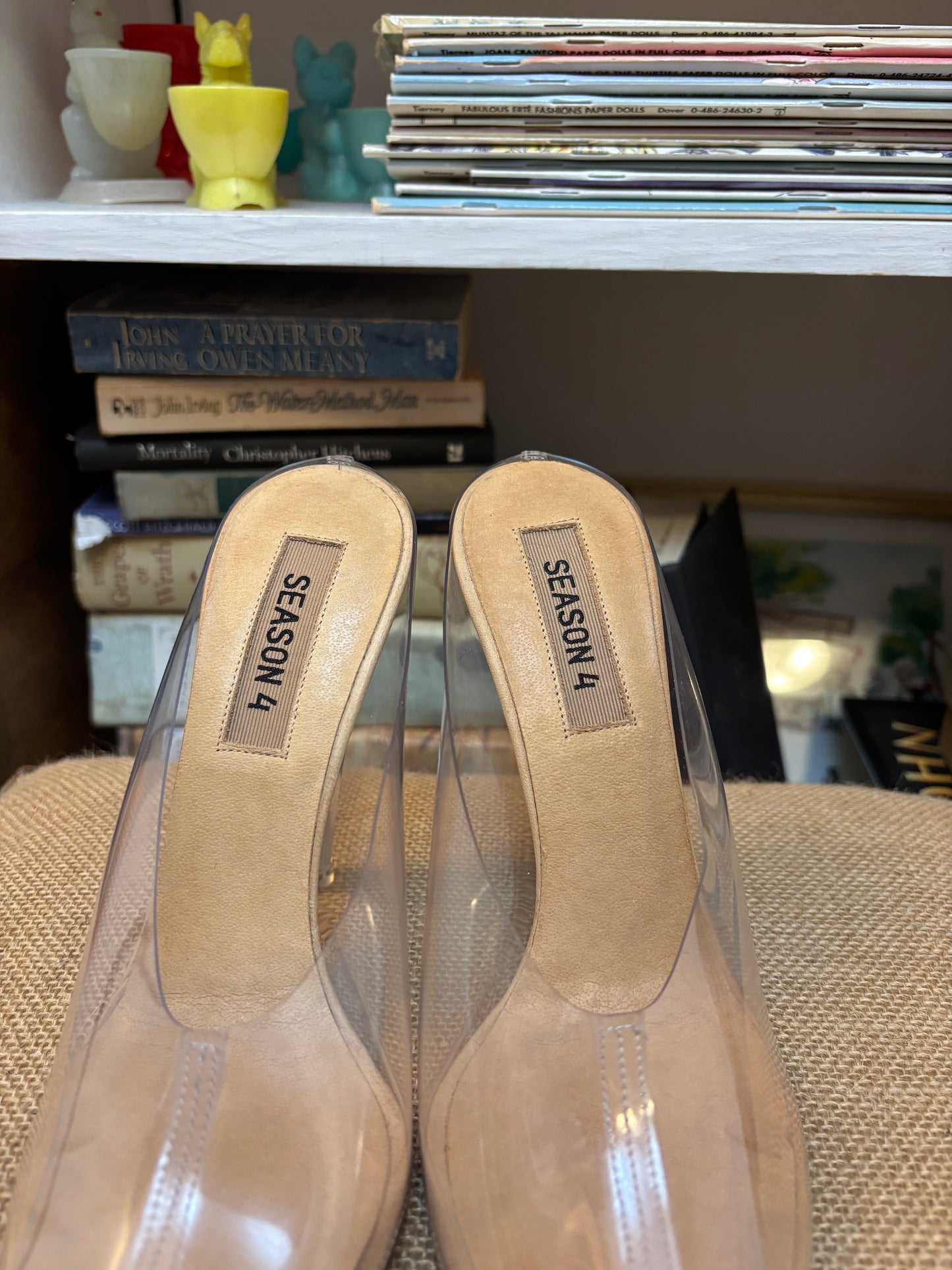 Yeezy Season 4 Clear Mules 37