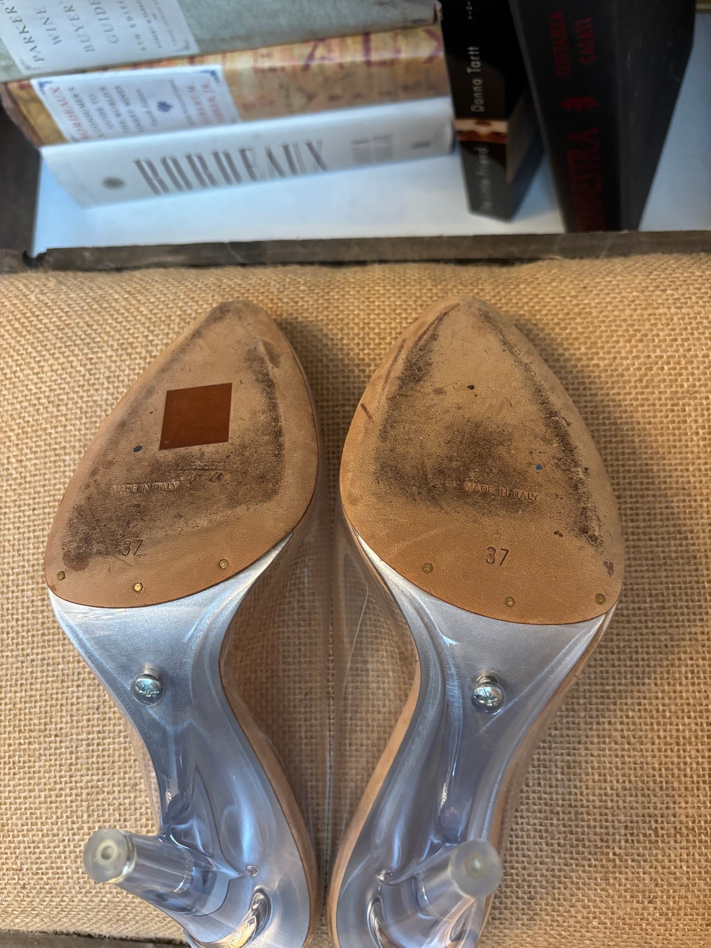 Yeezy Season 4 Clear Mules 37
