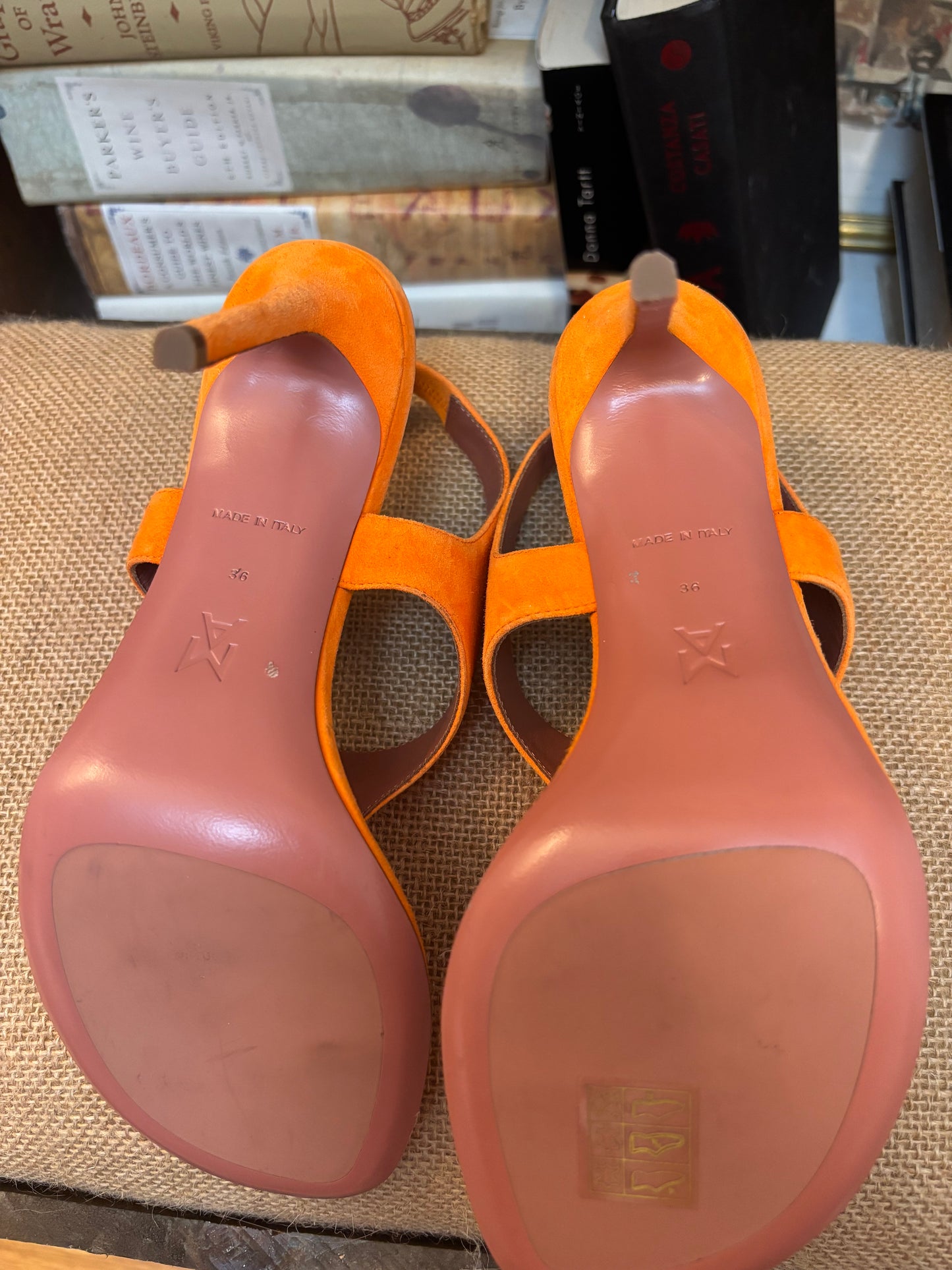 Amina Muaddi Deborah Sandals 36