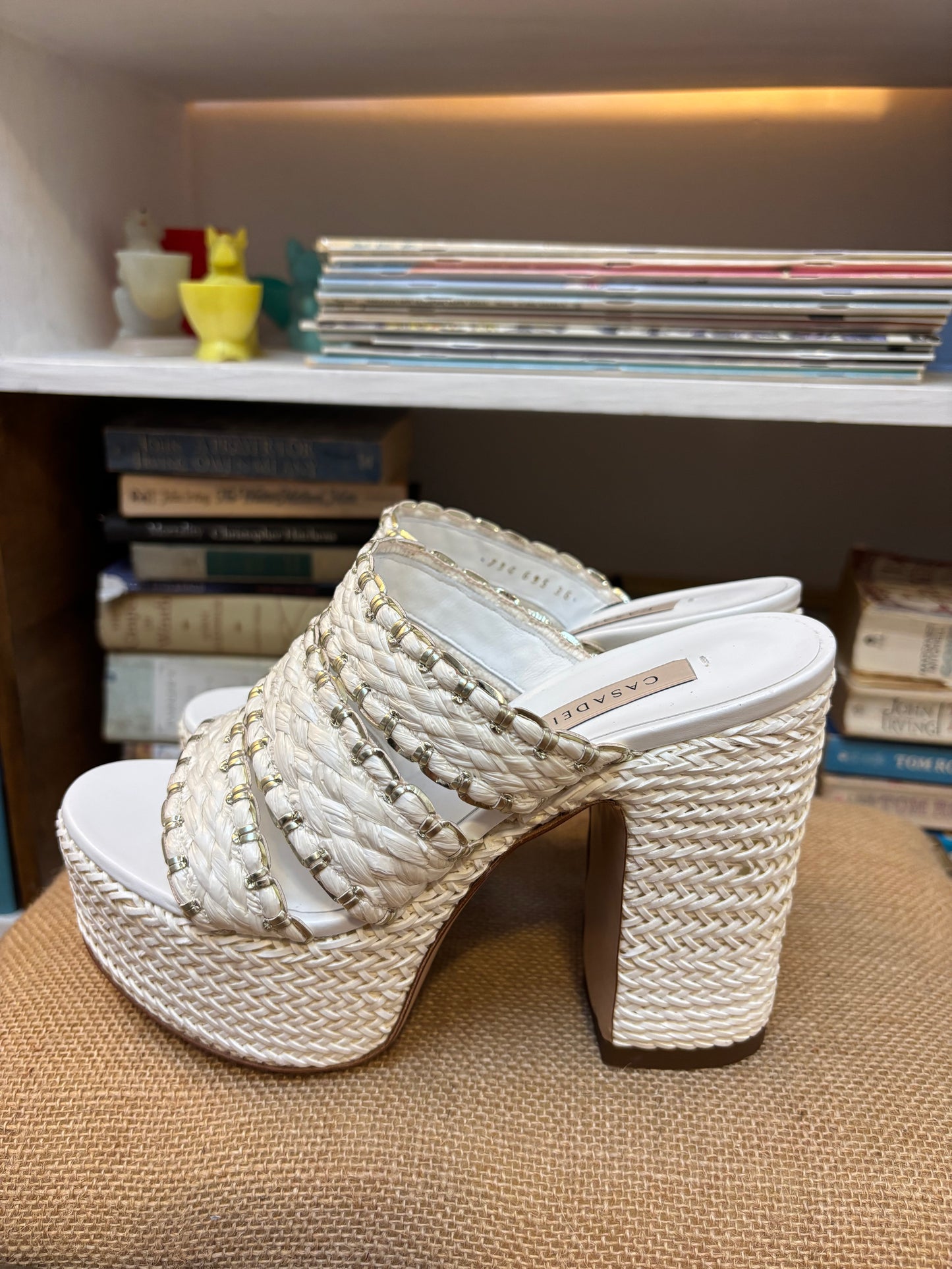 Casadei Kalimba Platform Sandals 36