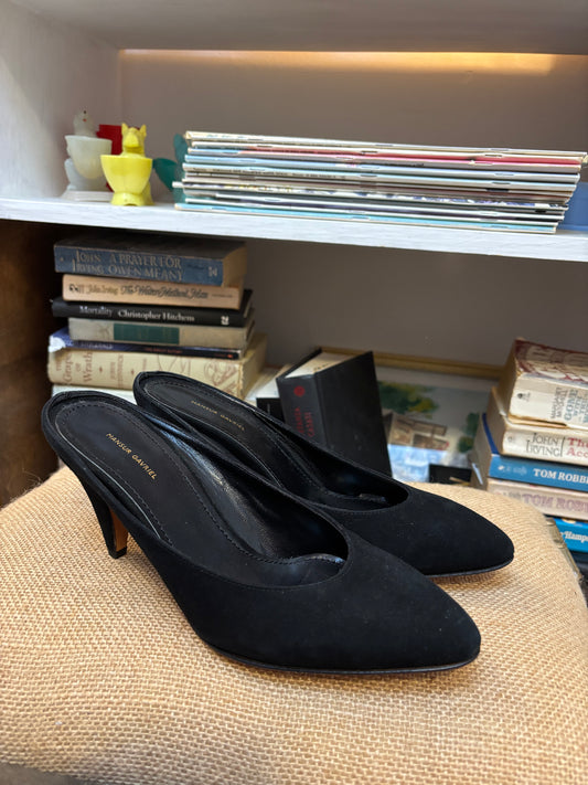 Mansur Gavriel Suede Mules 36