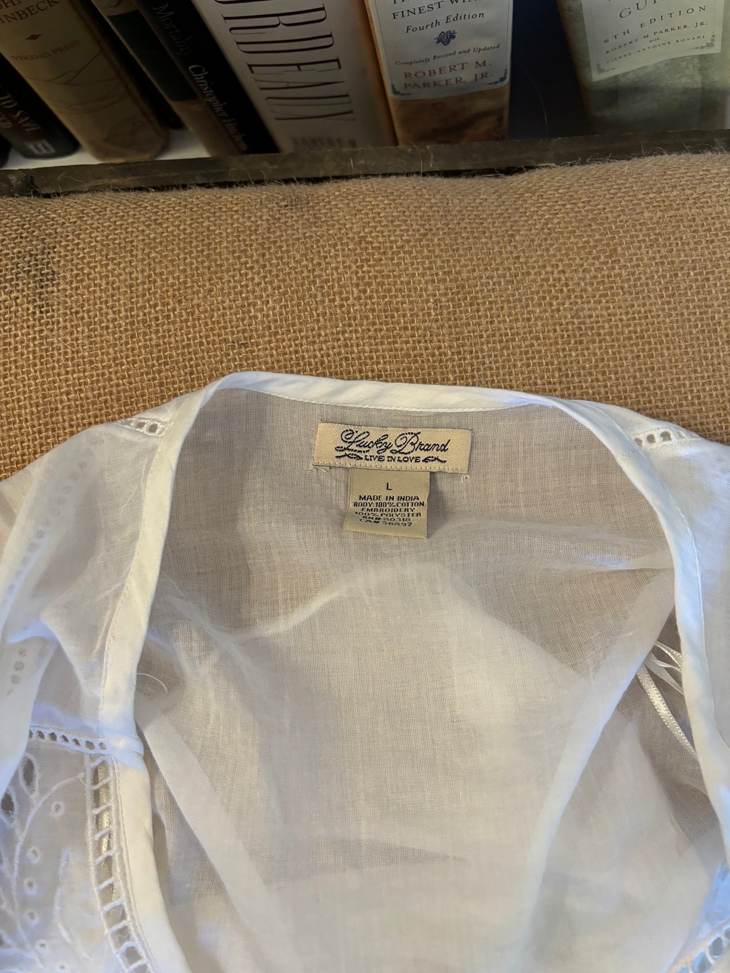 Lucky Brand Vintage Linen Top
