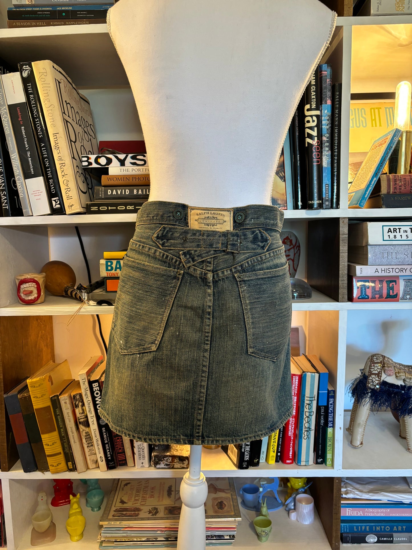 Ralph Lauren vintage denim skirt