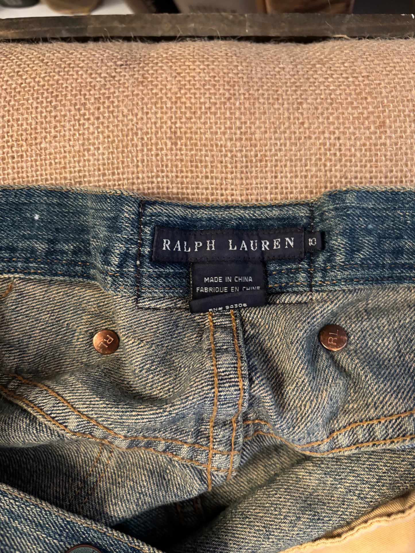 Ralph Lauren vintage denim skirt