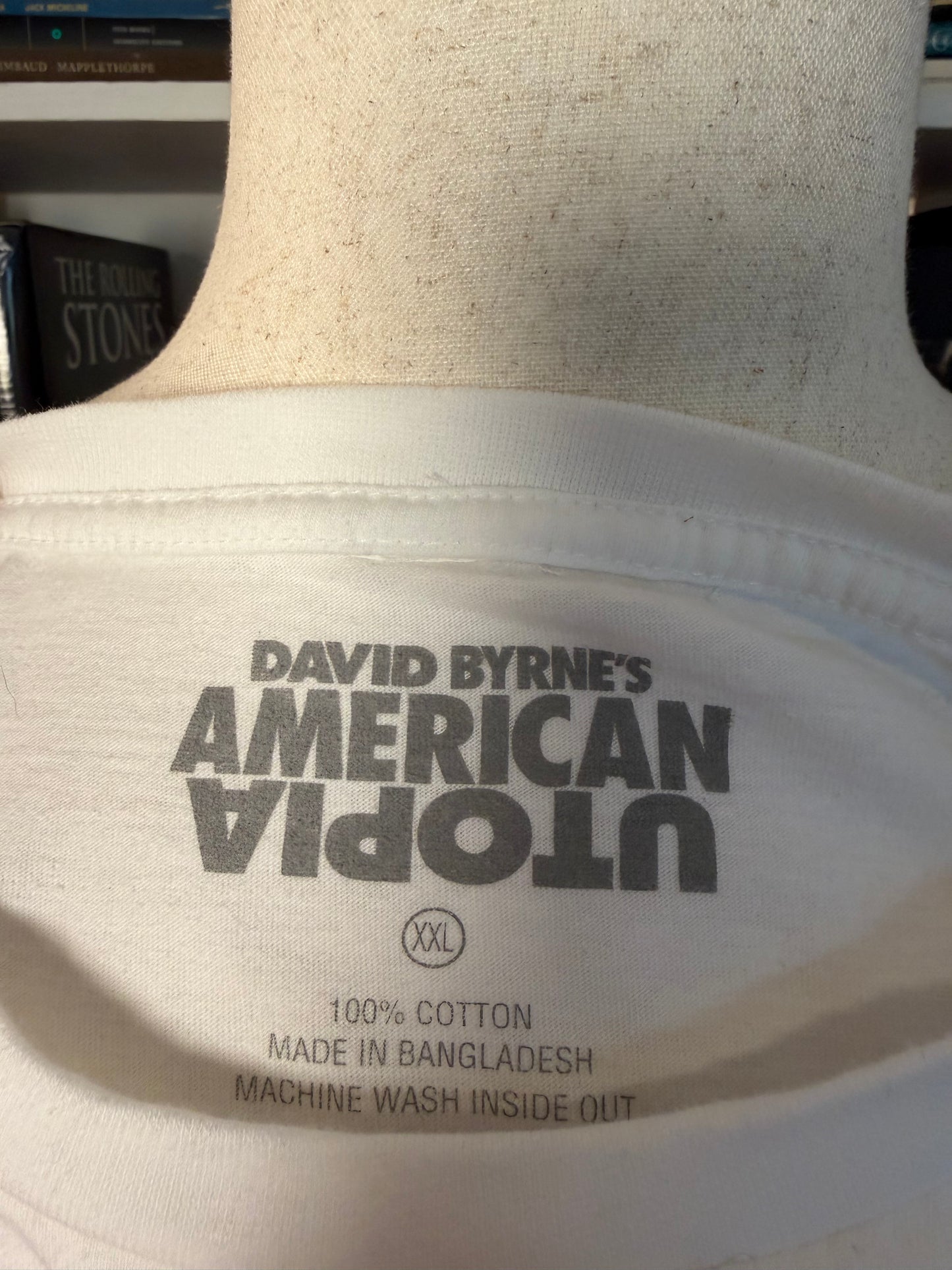 David Byrne Invisible Cities Tour Shirt