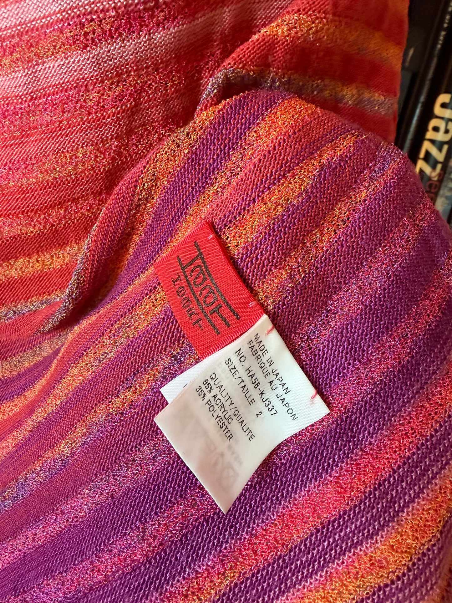 Heart Haat By Issey Miyake Knit Cardigan