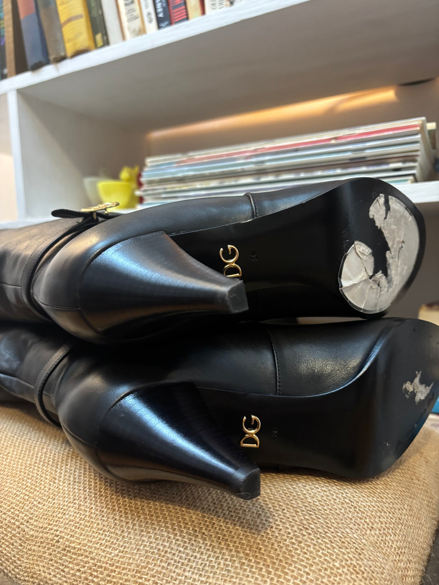 Dolce & Gabbana Over The Knee Boots 36