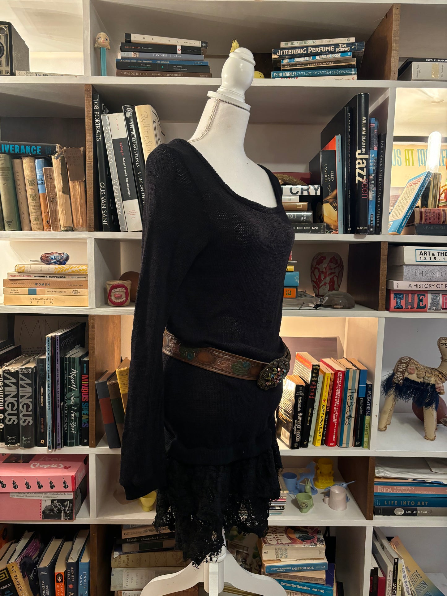 Nightcap Knit lace Dress