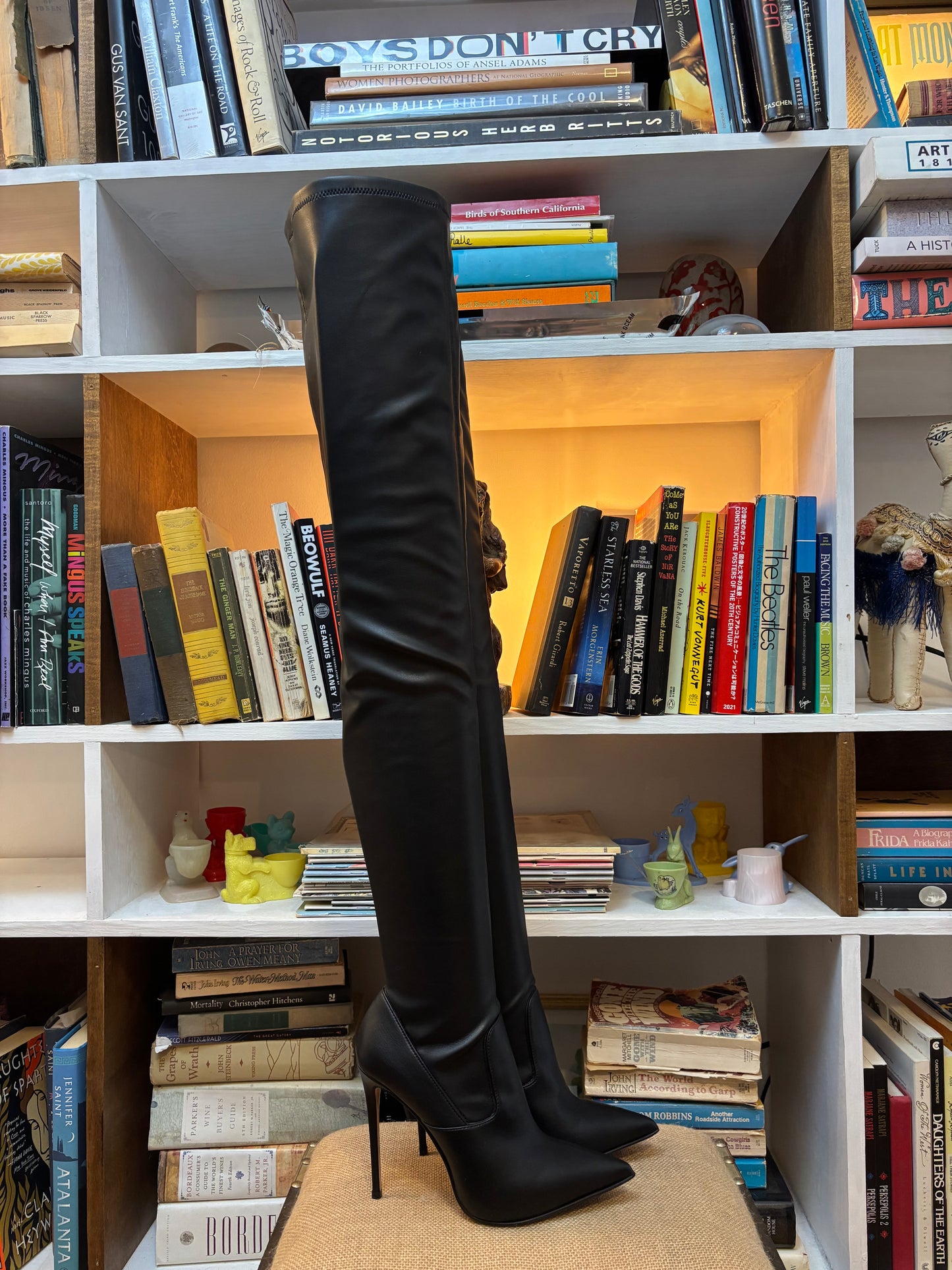 Le Silla Leather Over The Knee Boots 36