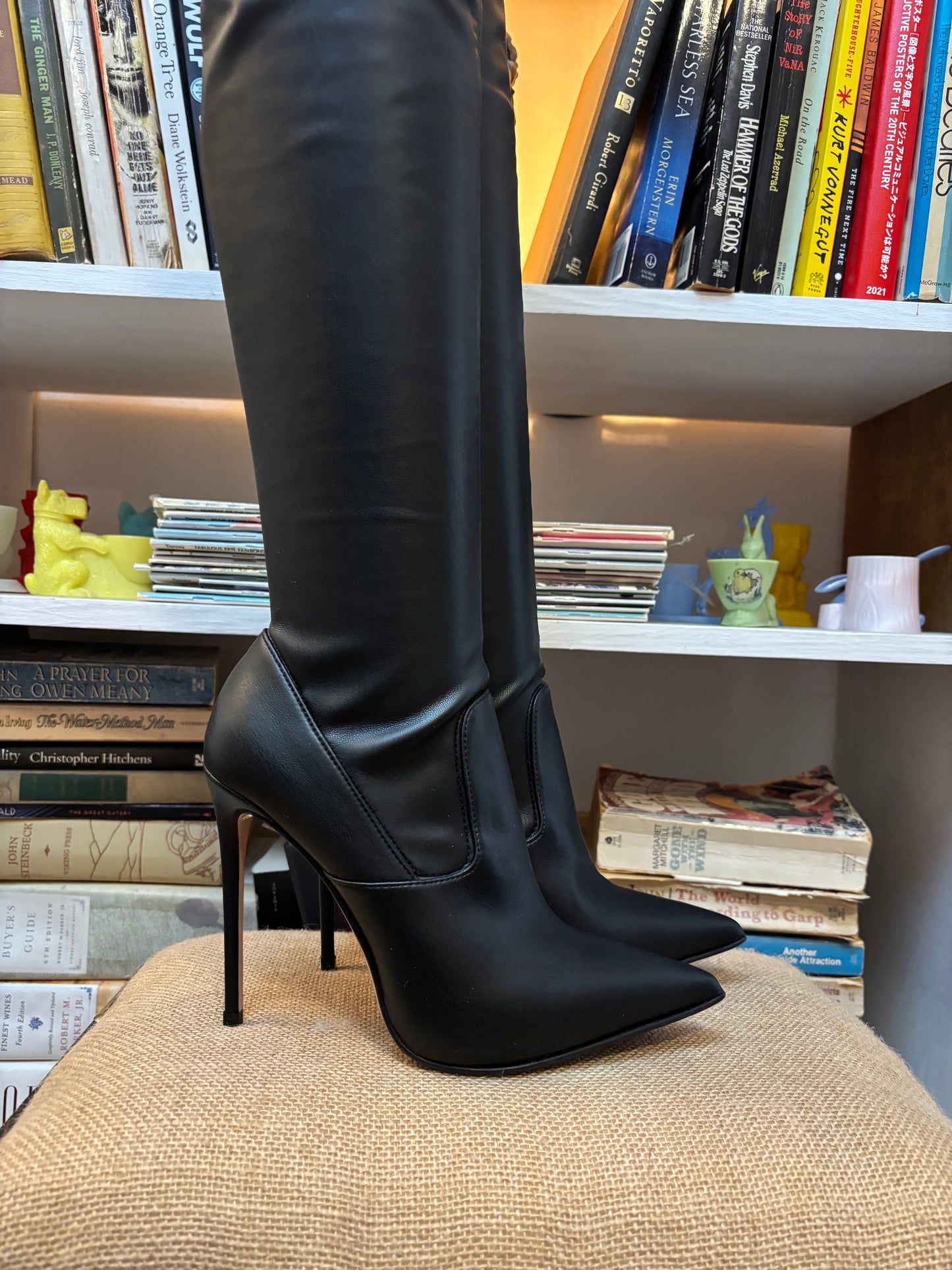 Le Silla Leather Over The Knee Boots 36