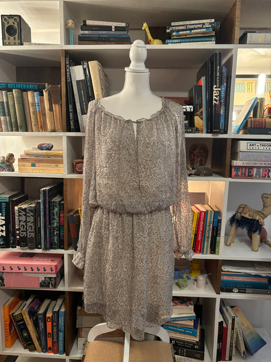 Haute Hippie Snake Print Dress