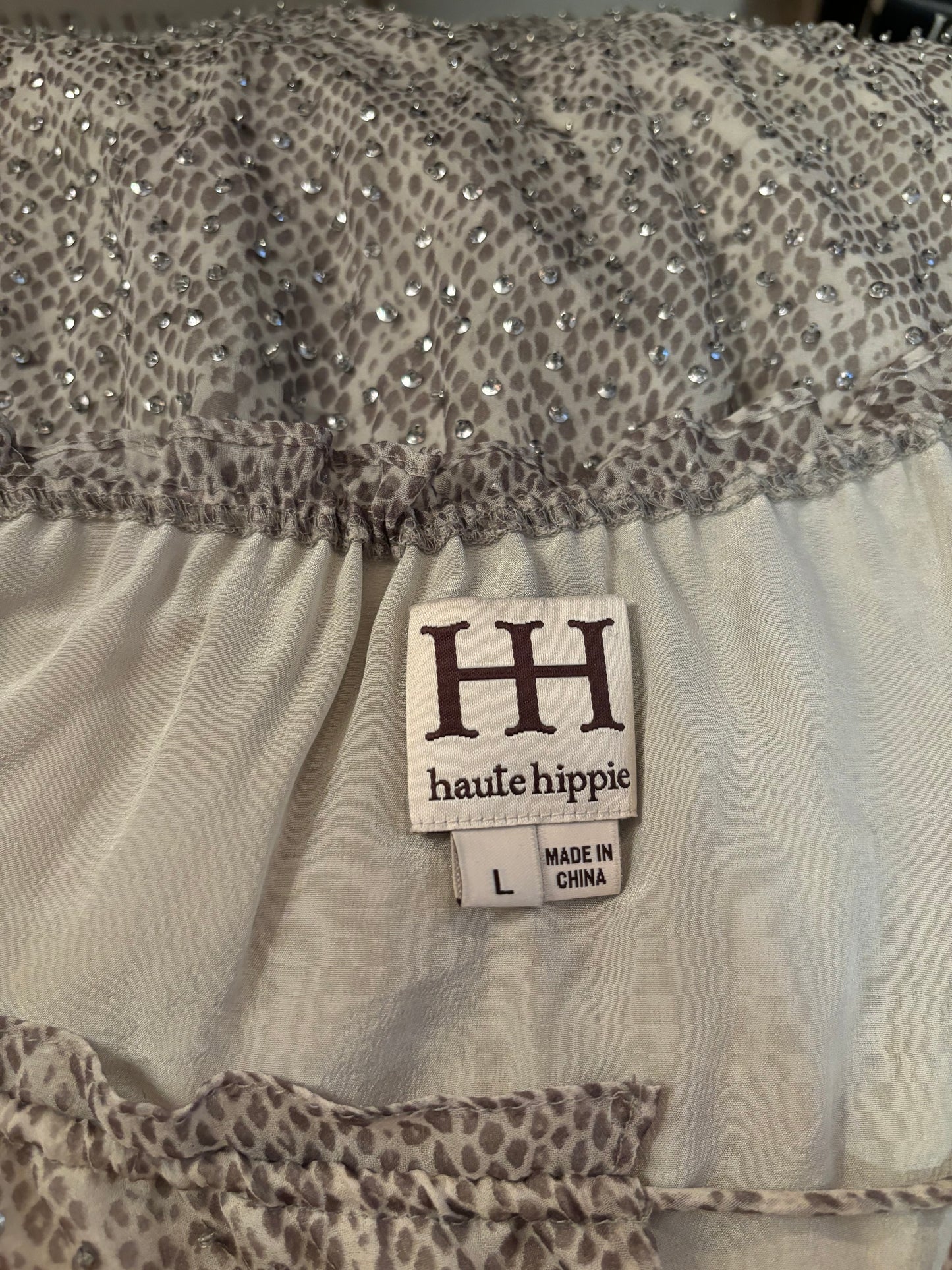 Haute Hippie Snake Print Dress