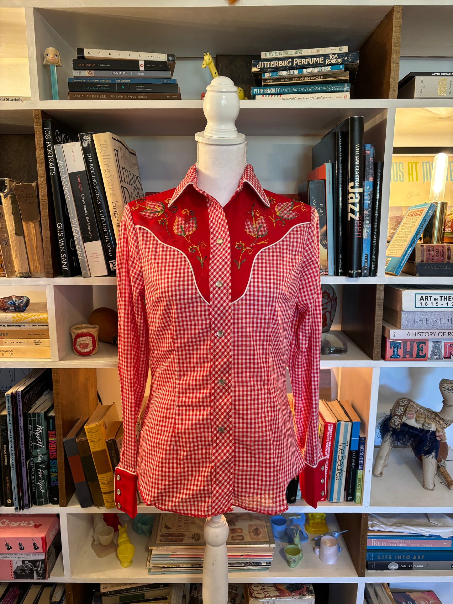 H Bar C 1970's Cowboy Shirt