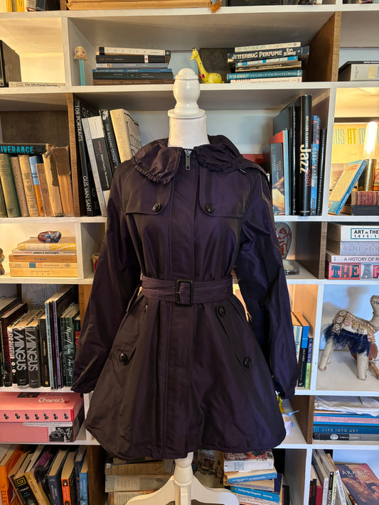Burberry London Purple Trench