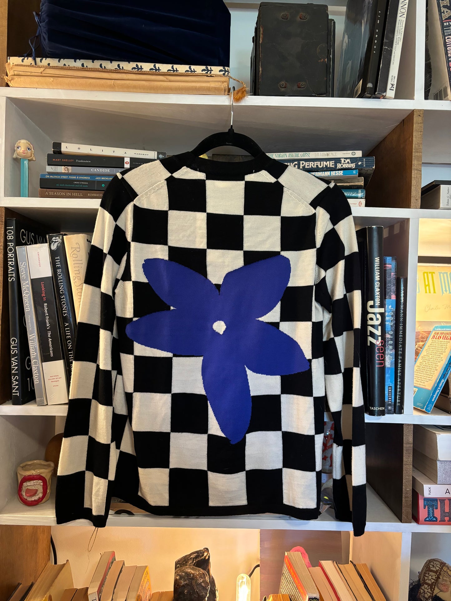 Comme des Garcons checkered sweater