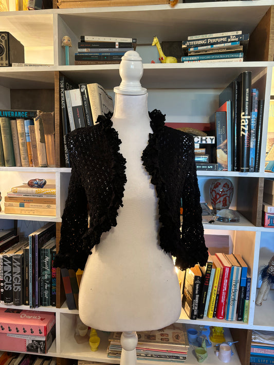 Oscar De La Renta Open Front Sweater