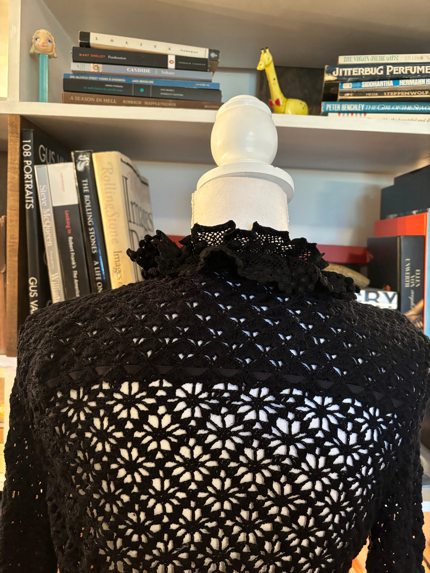 Oscar De La Renta Open Front Sweater