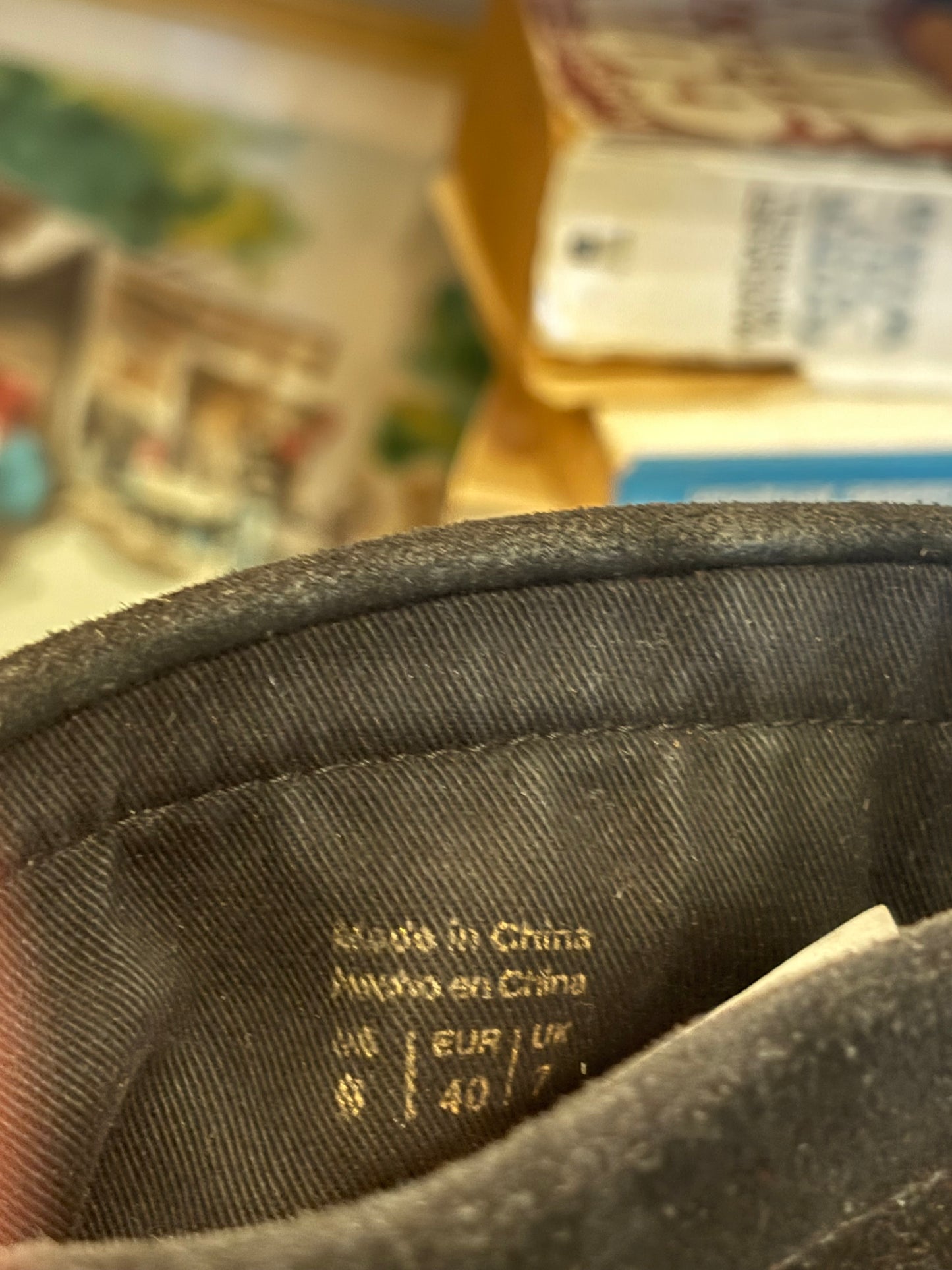 Moccasin Fringe Boots 40