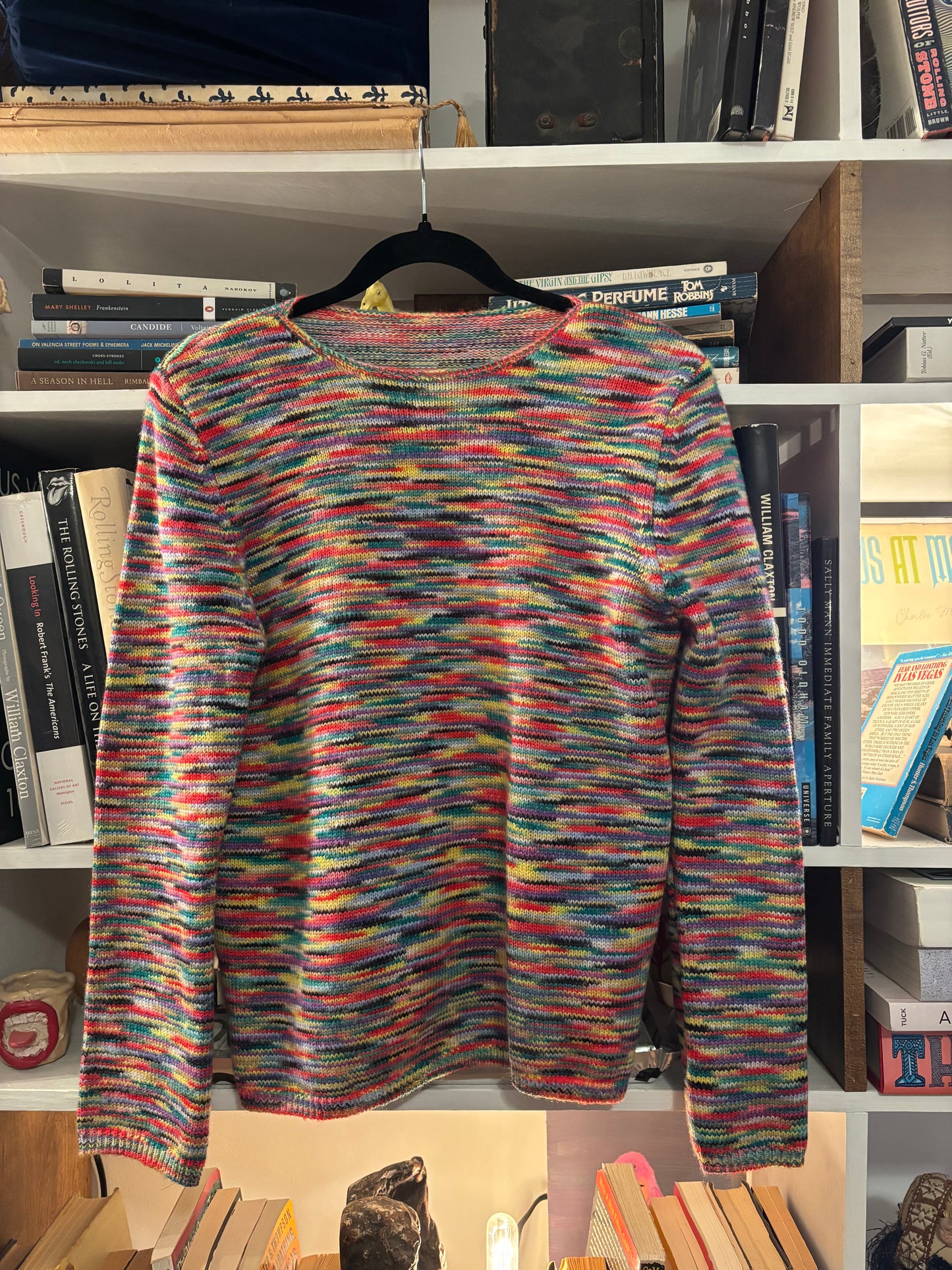 Rainbow Knit Sweater