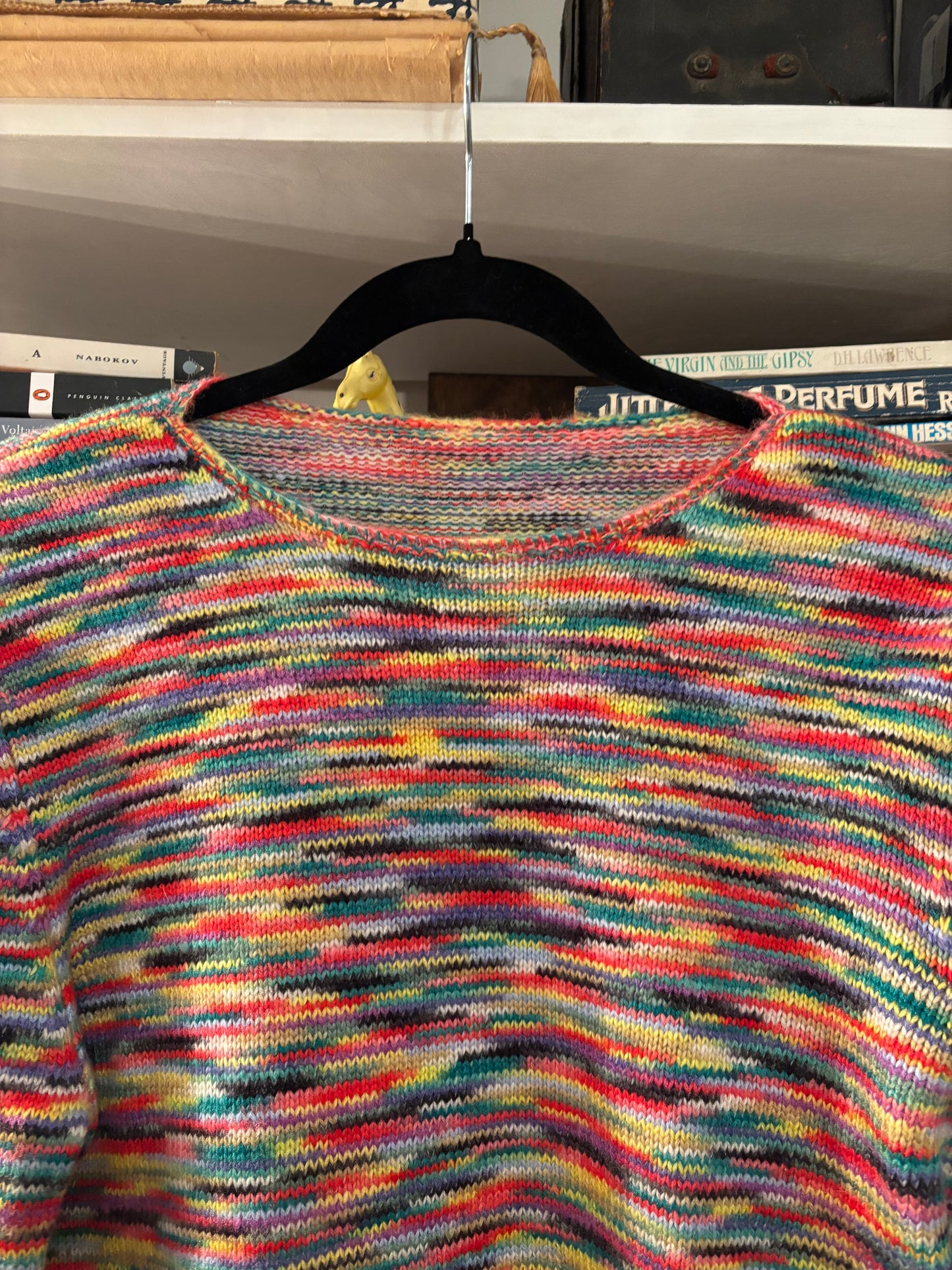 Rainbow Knit Sweater