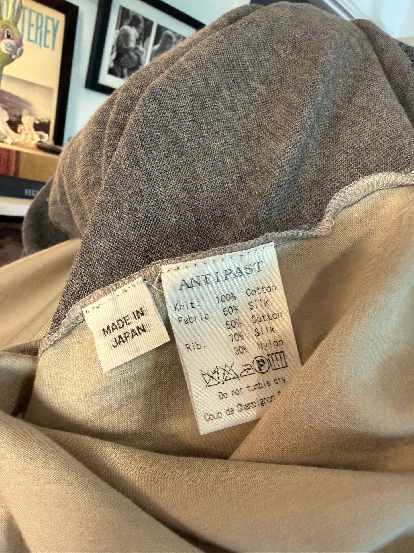 ANTIPAST grey shift dress