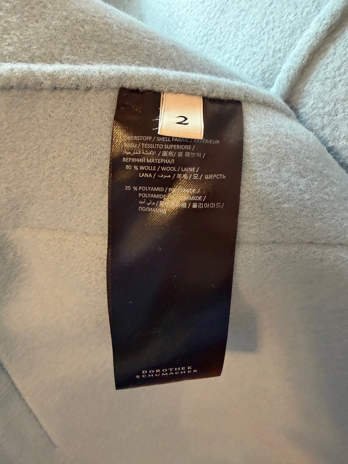 Dorothee Schumacher Exciting Volumes Wool-Blend Belted Jacket