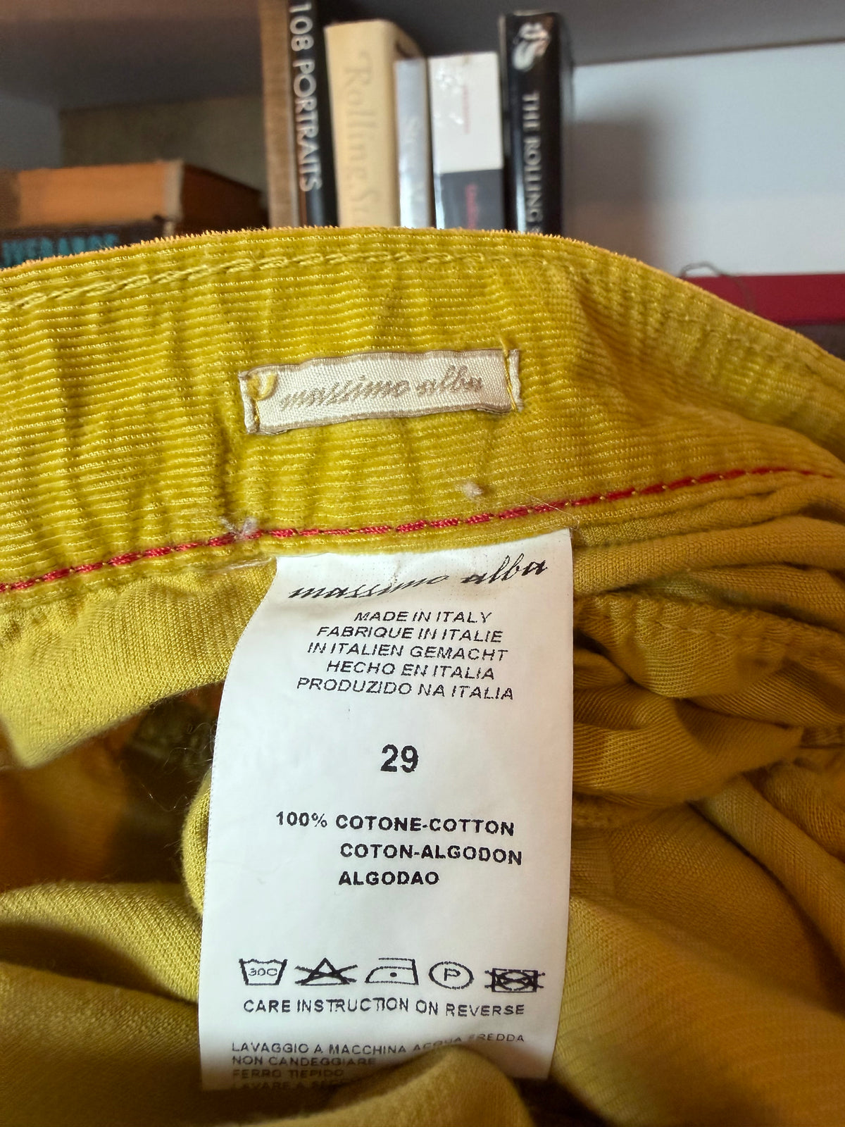 Massimo Alba Alosa Corduroy Trousers 29