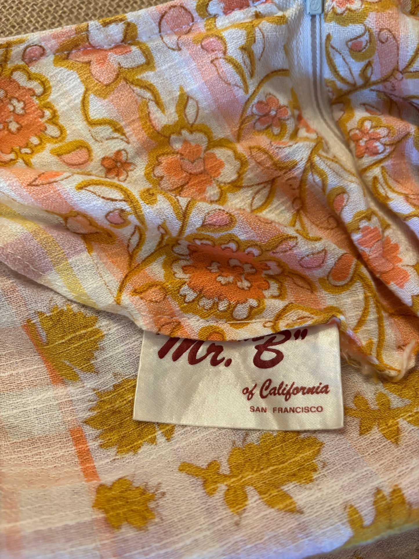 1970's Mr B of California Dress