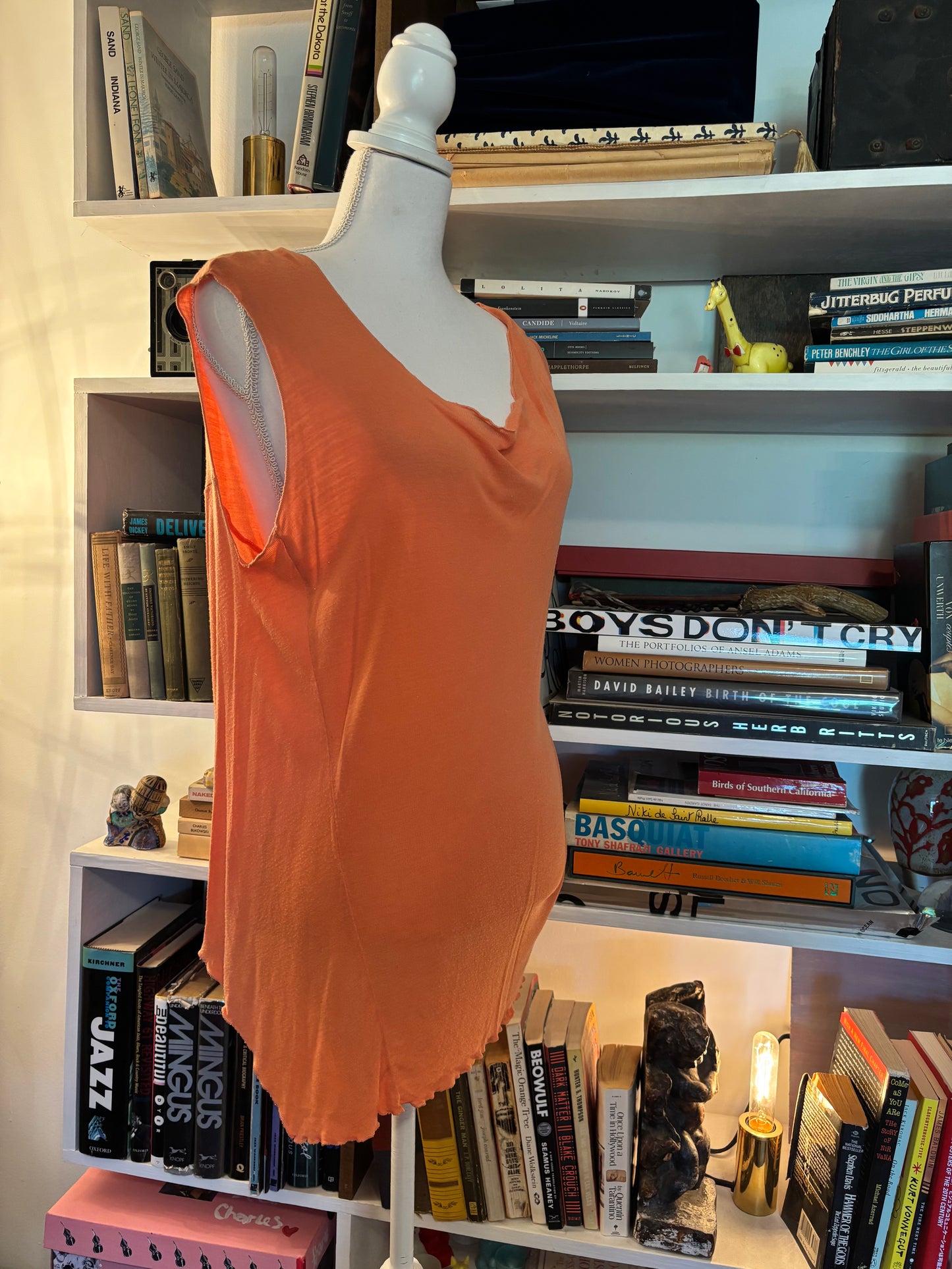 Orange Tunic Top