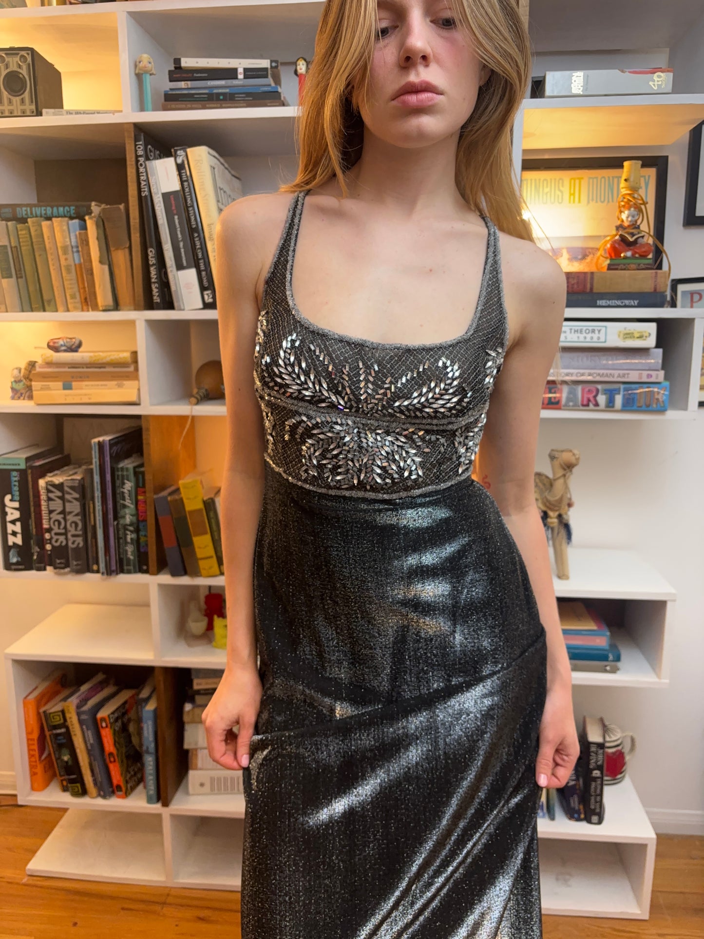 Badgley Mischka Sparkle Gown