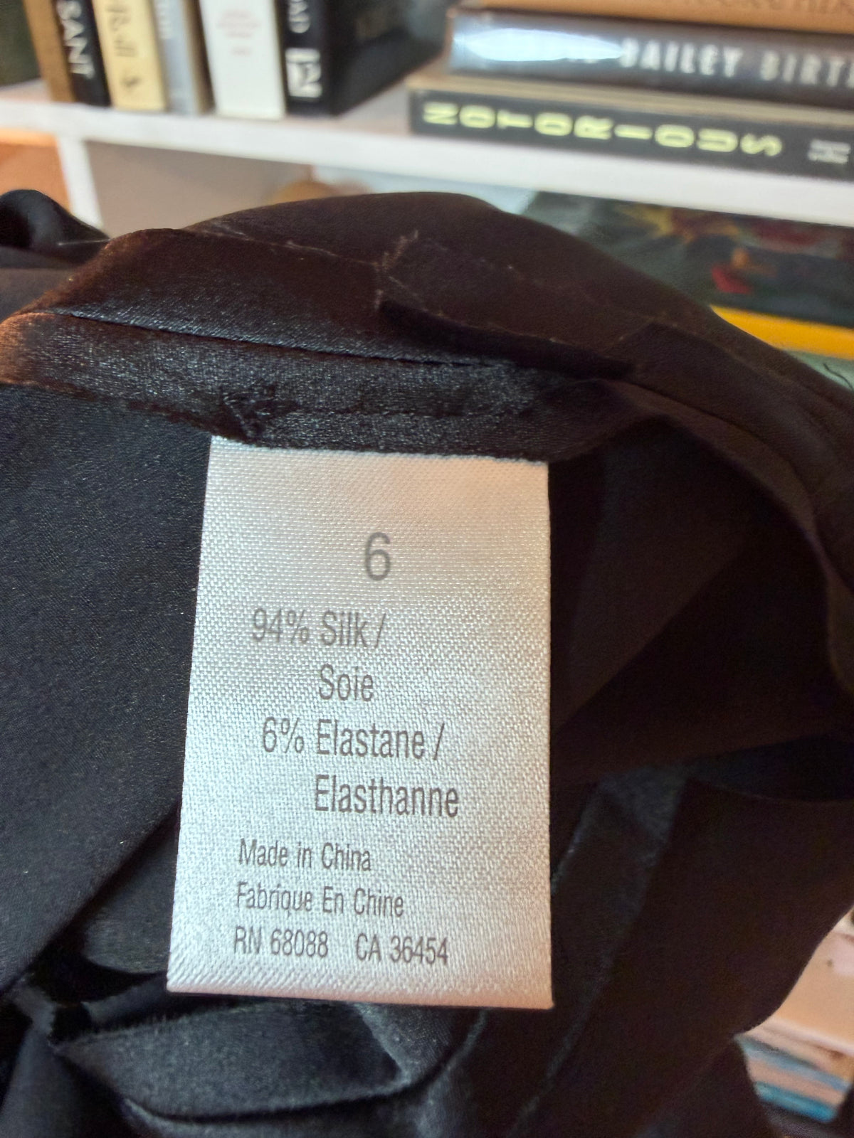 TSE Black Silk Skirt 6