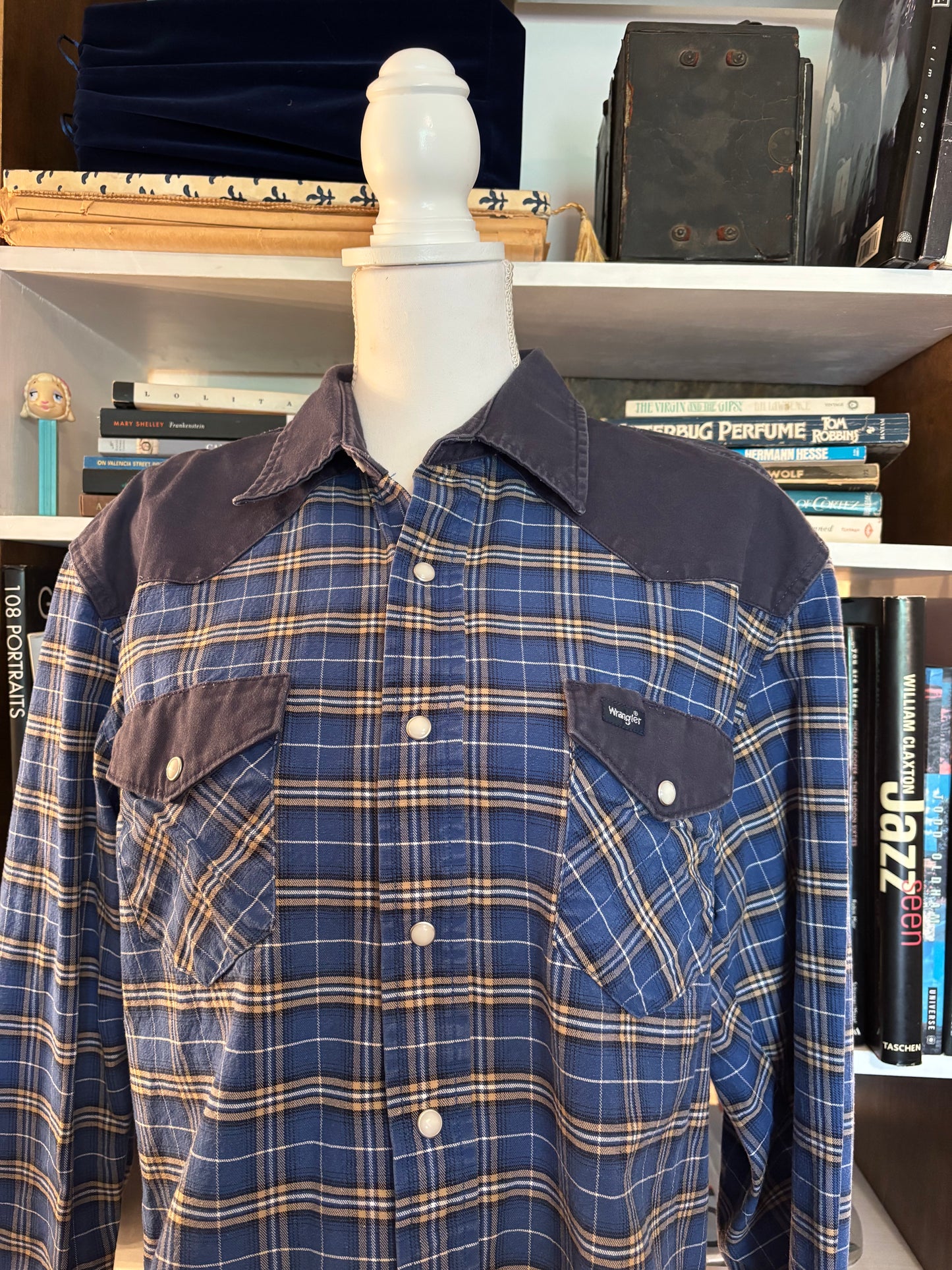 Wrangler 90's Pearl Snap Cowboy Shirt
