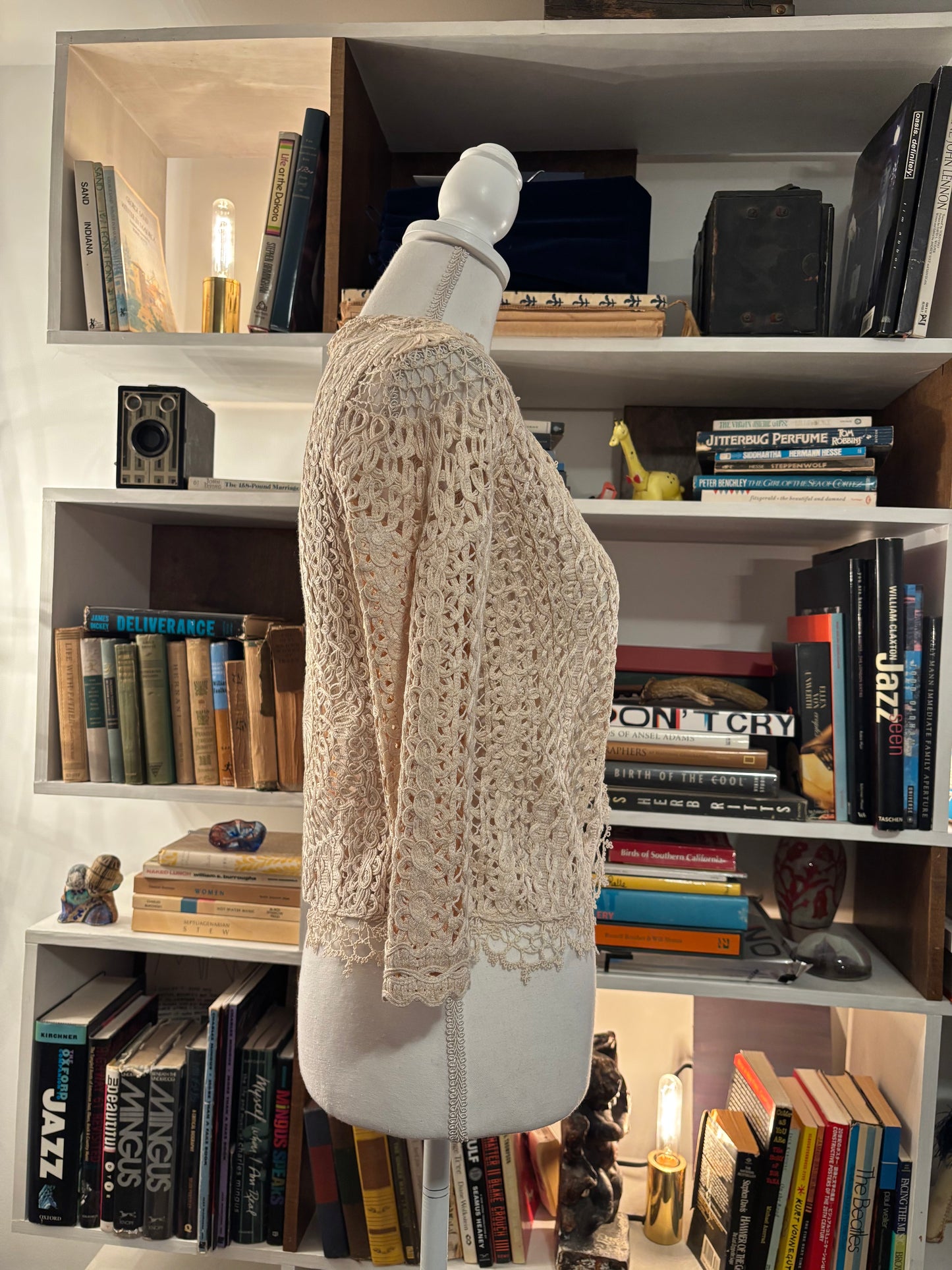 Carolina Herrera Silk Cardigan