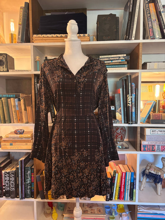 All Saints Silk Sanko Cade Dress