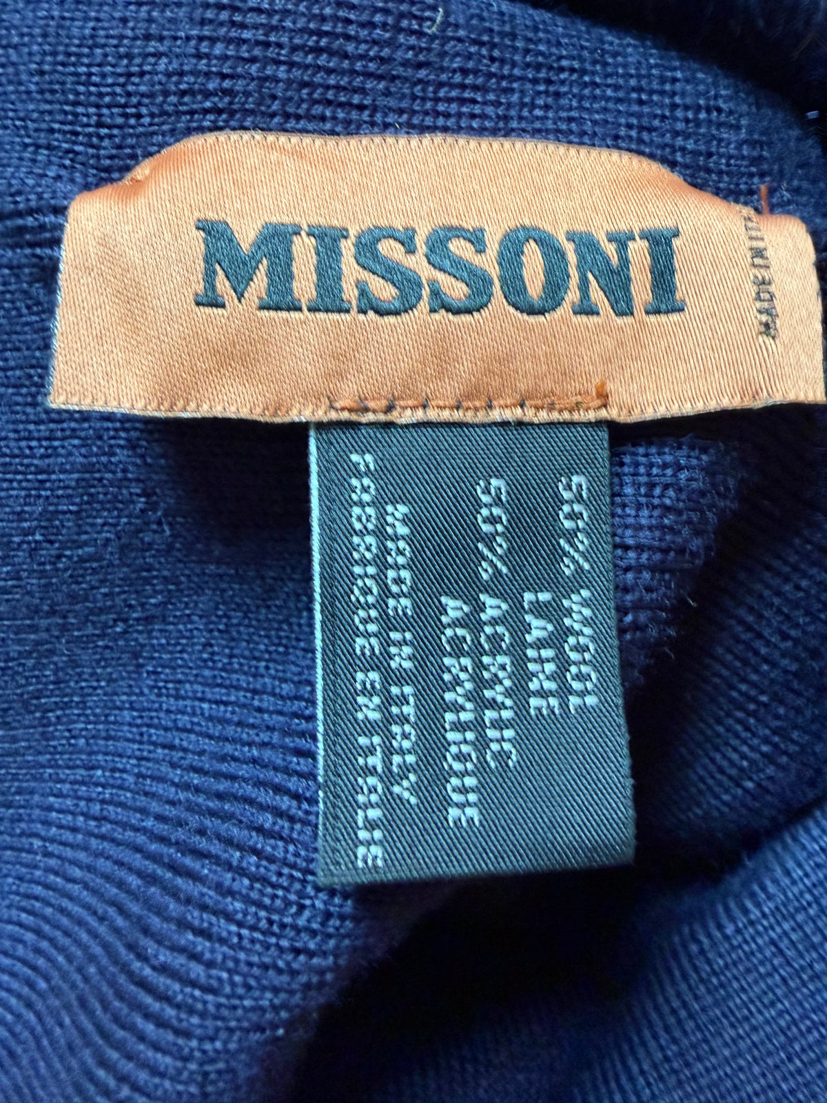 Missoni Logo Knit Beanie