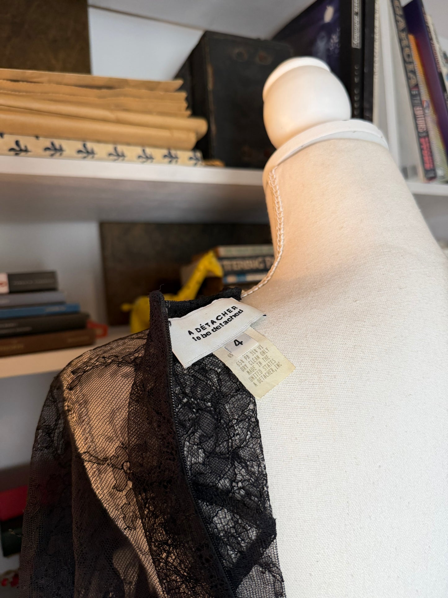 a detacher lace blouse