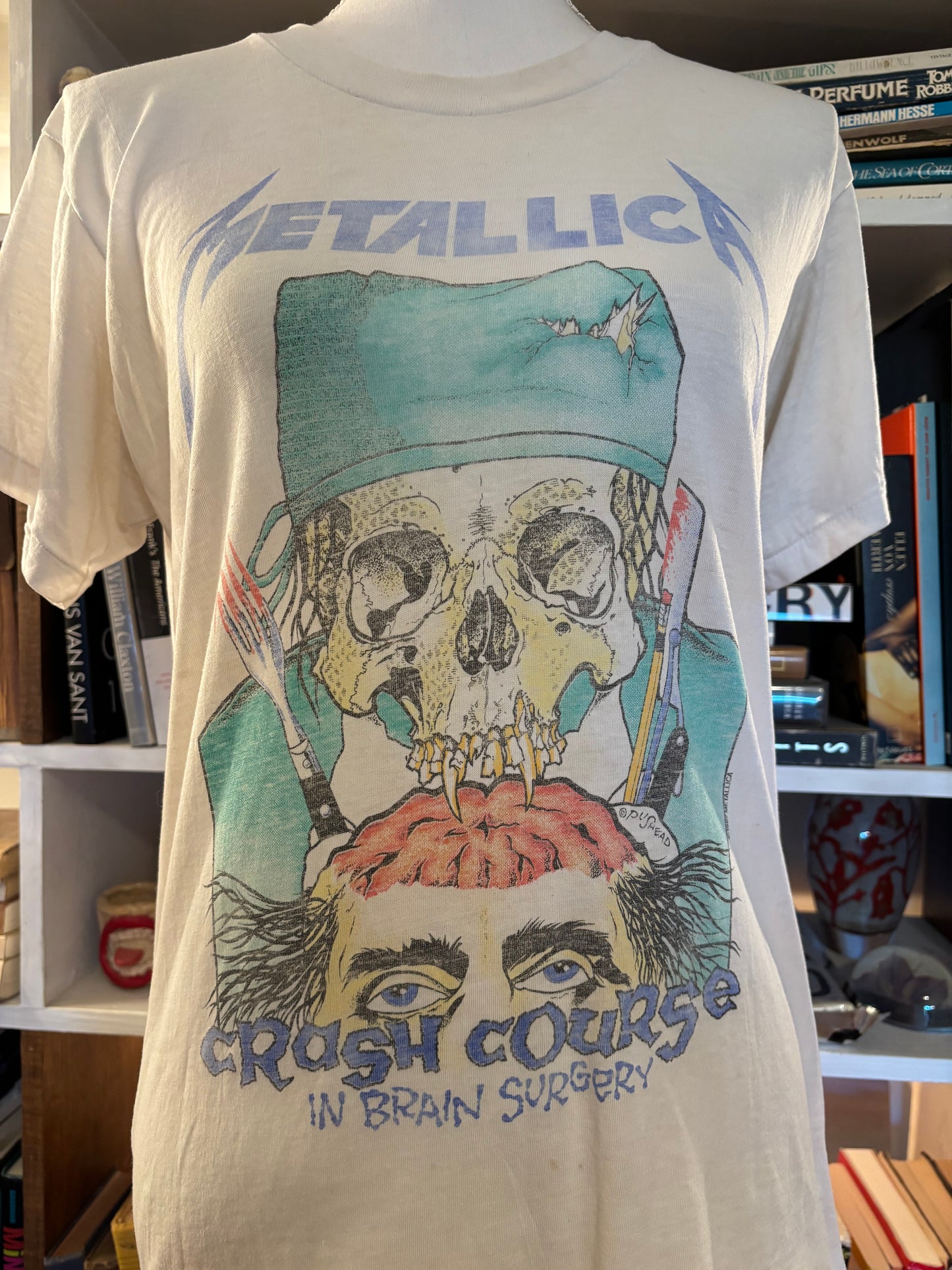 1987 Metallica Crash Course Tee