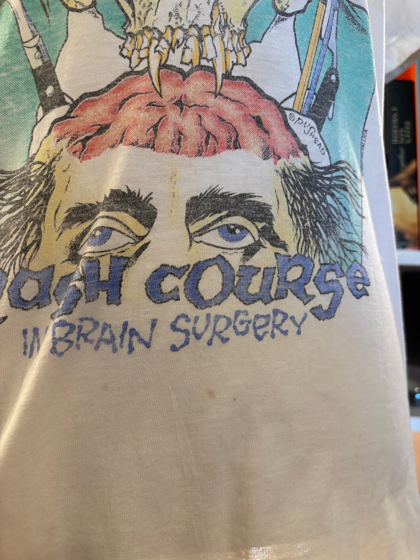 1987 Metallica Crash Course Tee